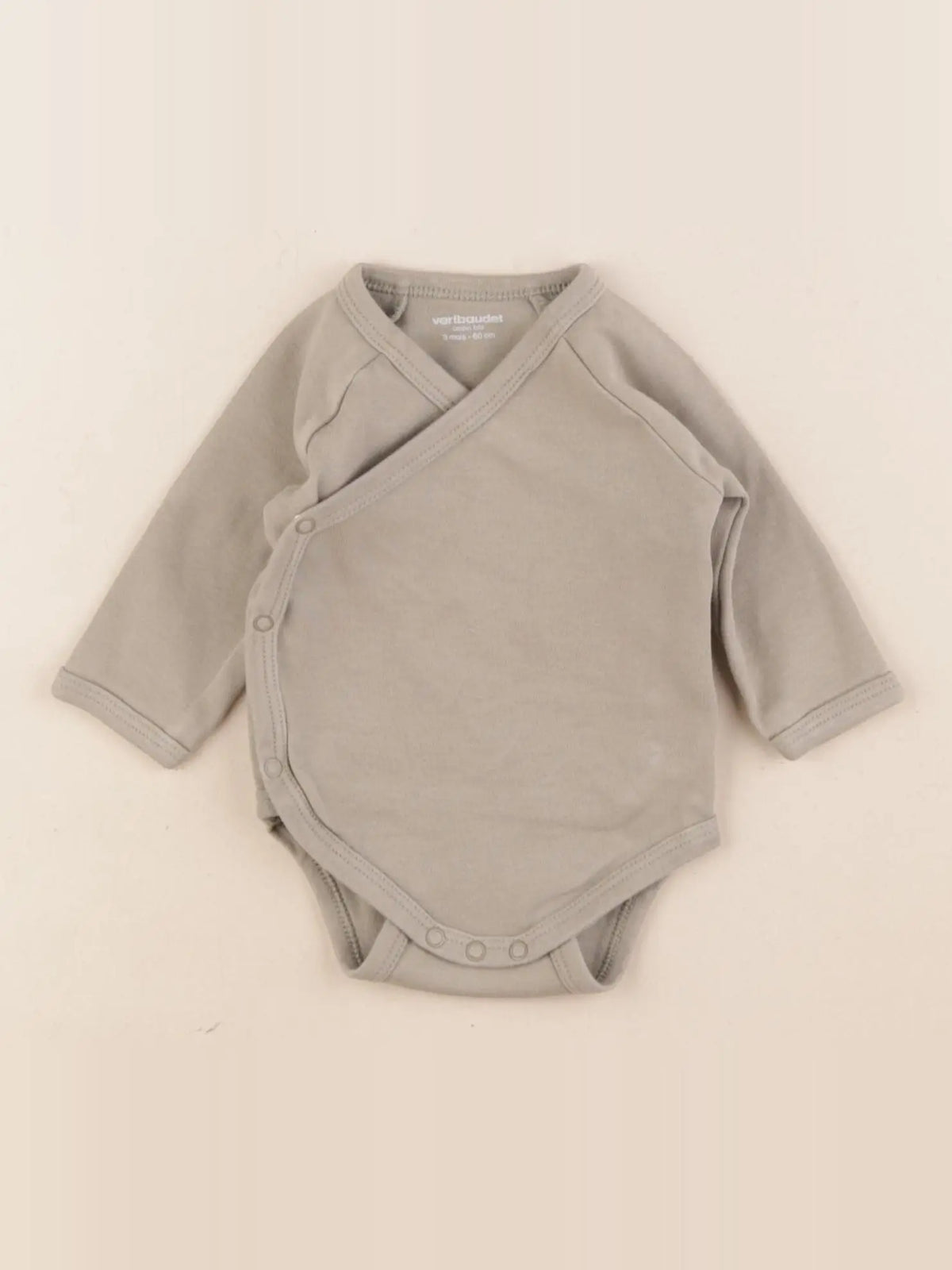 Vertbaudet - body vert - 3 mois