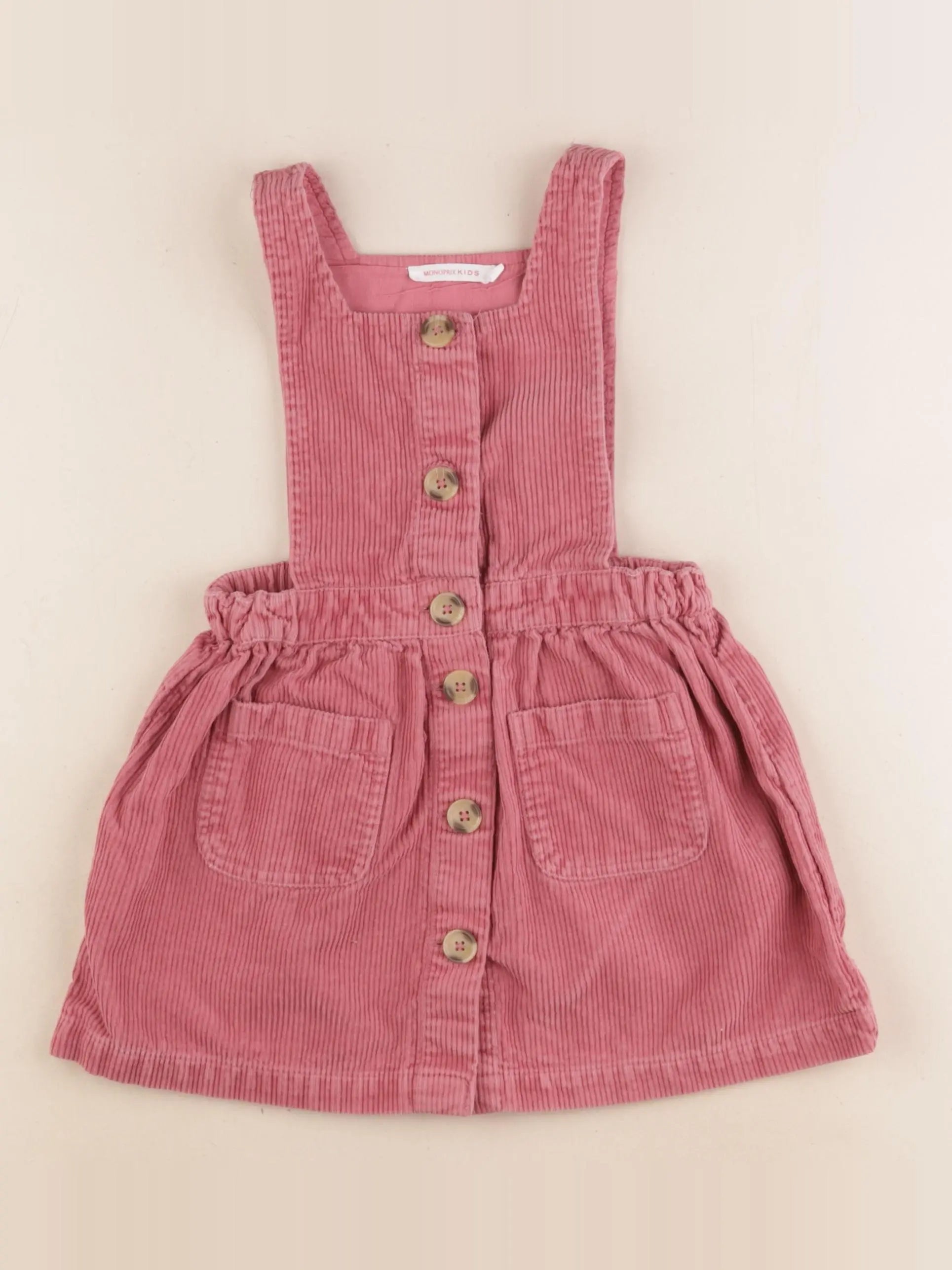 Monoprix - robe rose - 4 ans