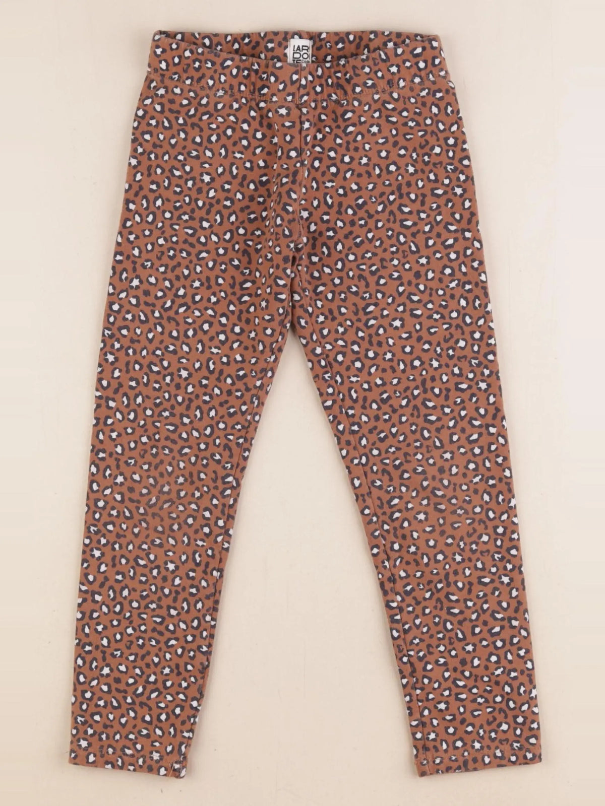 La Redoute - legging marron, noir - 6 ans