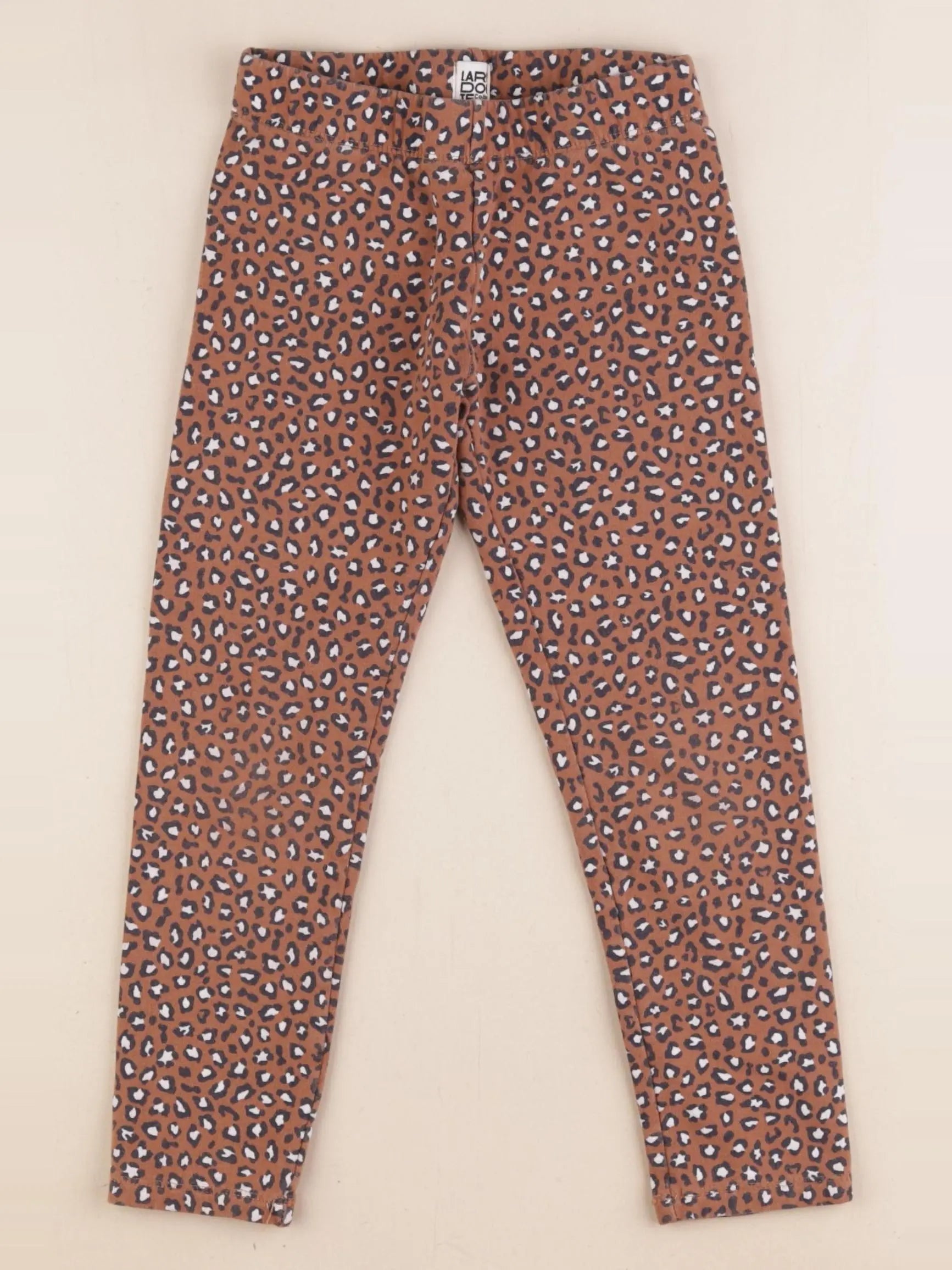 La Redoute - legging marron, noir - 6 ans