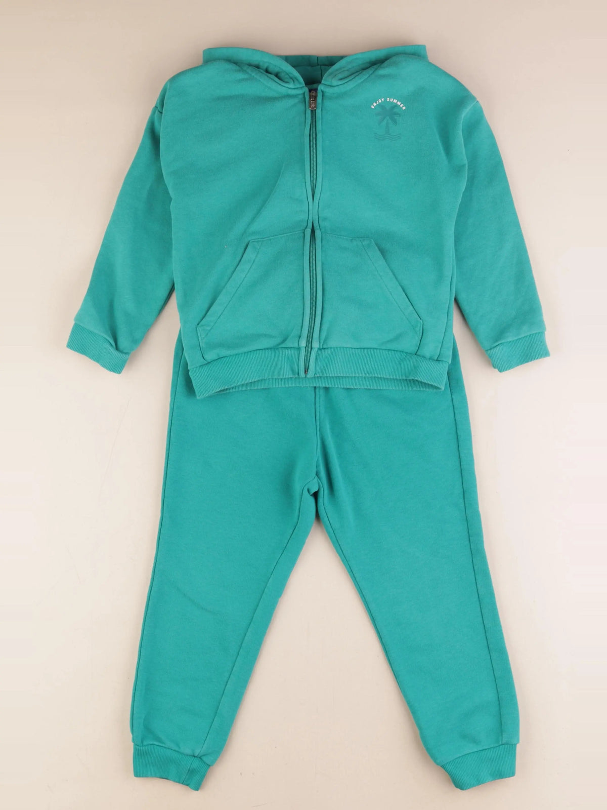 Okaidi - ensemble vert - 5 ans