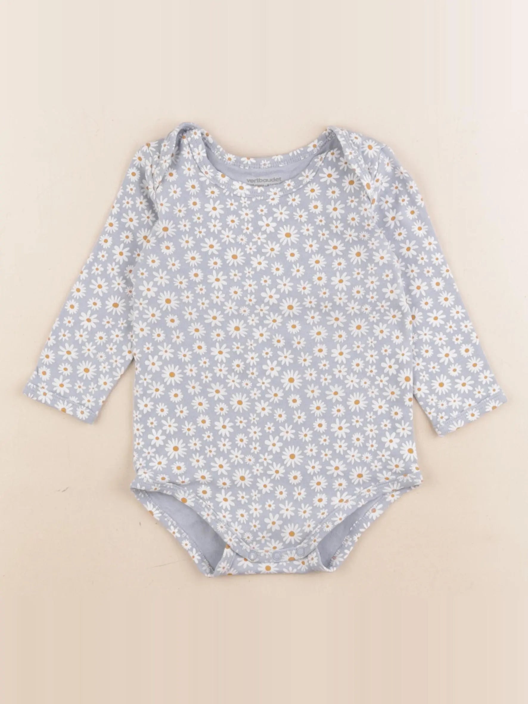 Vertbaudet - body bleu - 18 mois