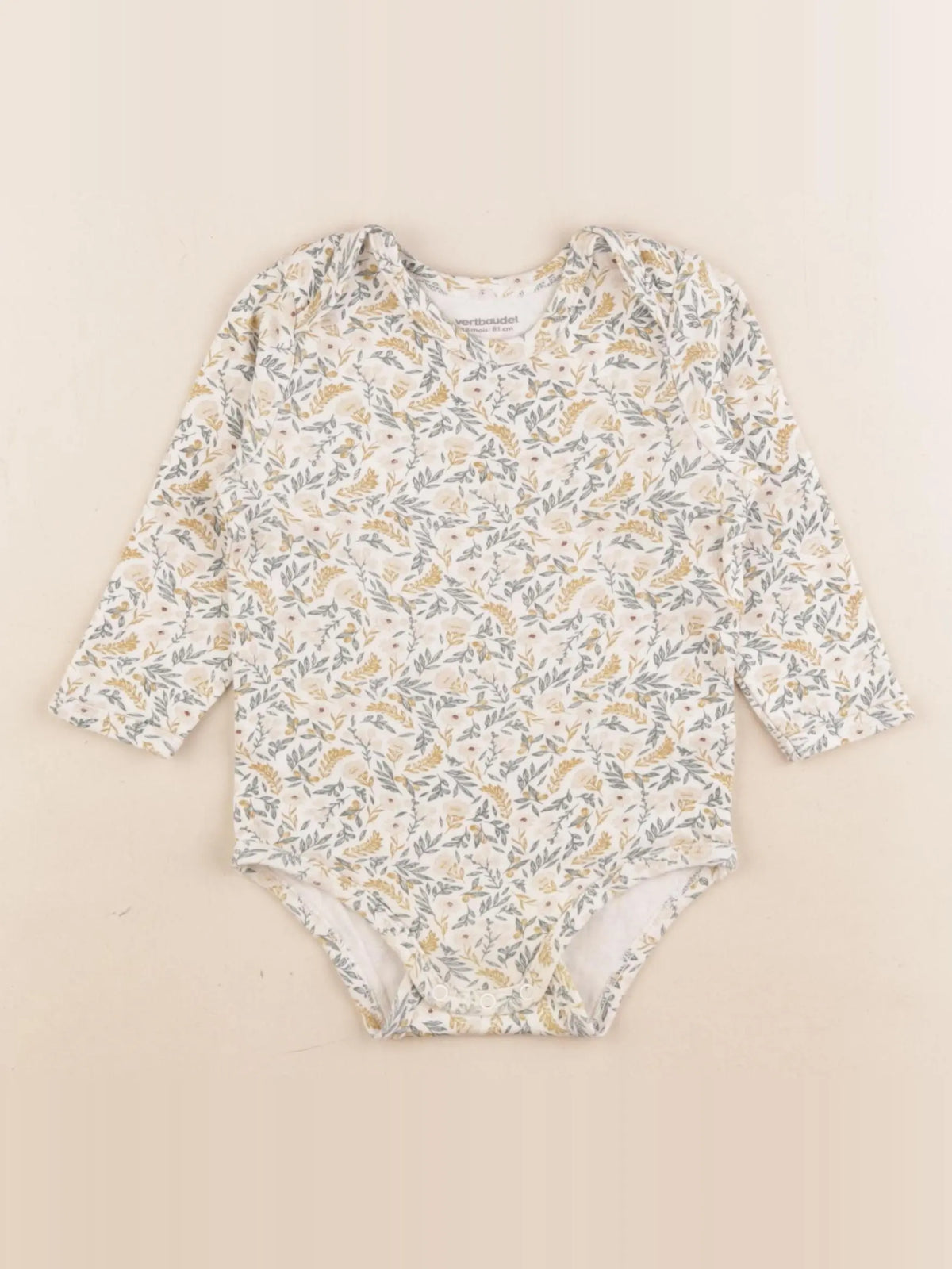 Vertbaudet - body multicolore - 18 mois