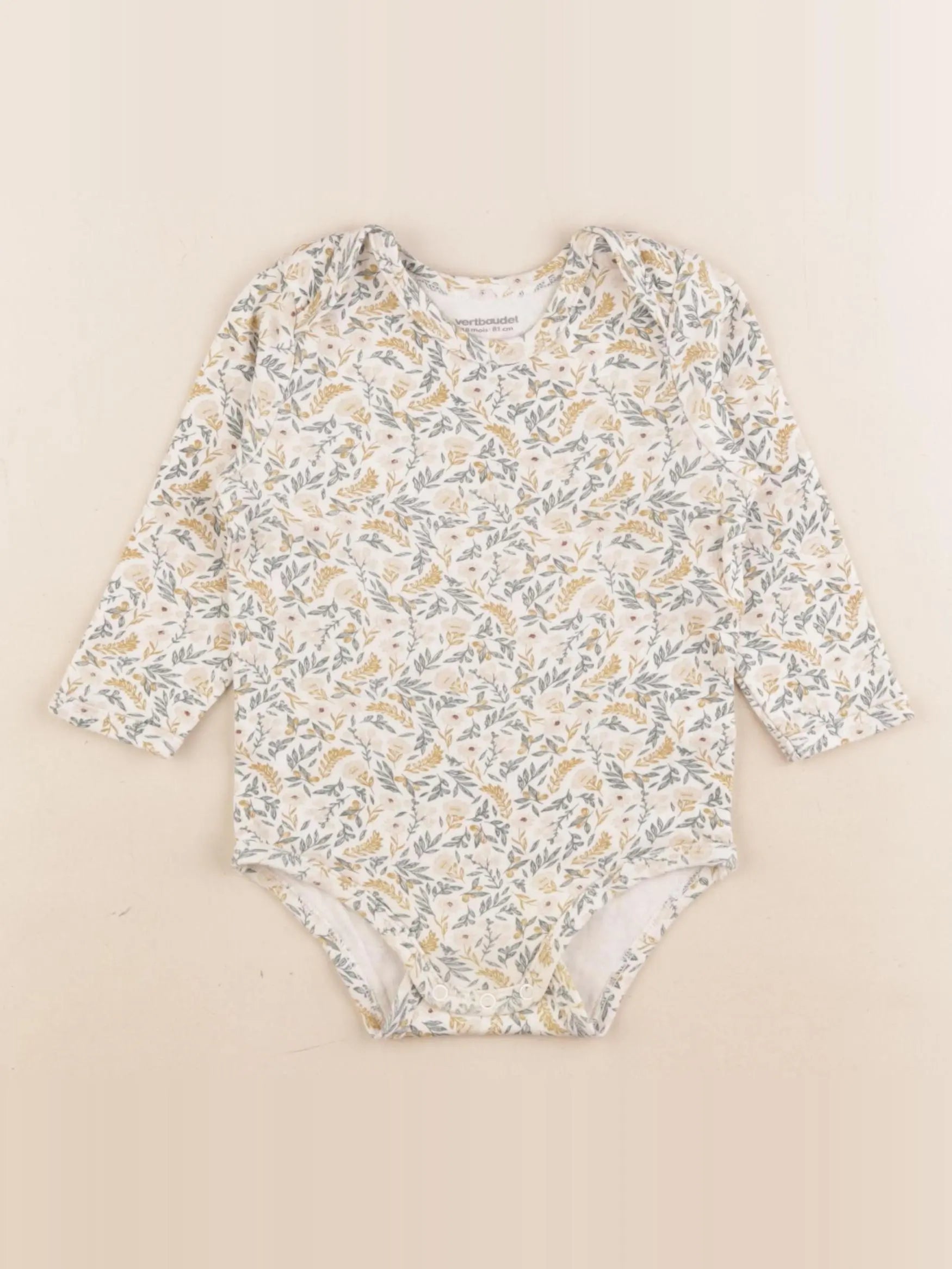 Vertbaudet - body multicolore - 18 mois