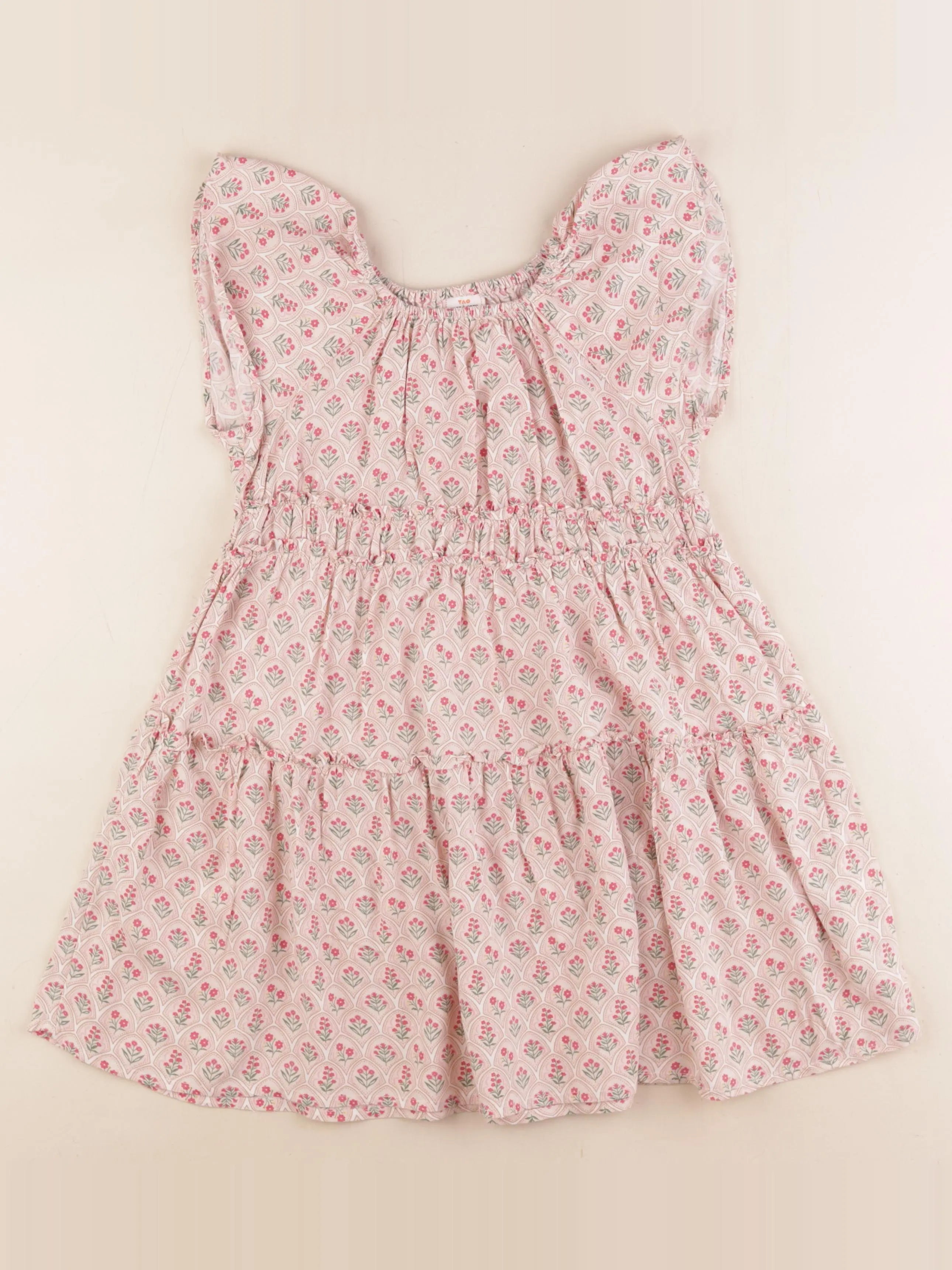 Tape à l'oeil - robe rose - 6 ans