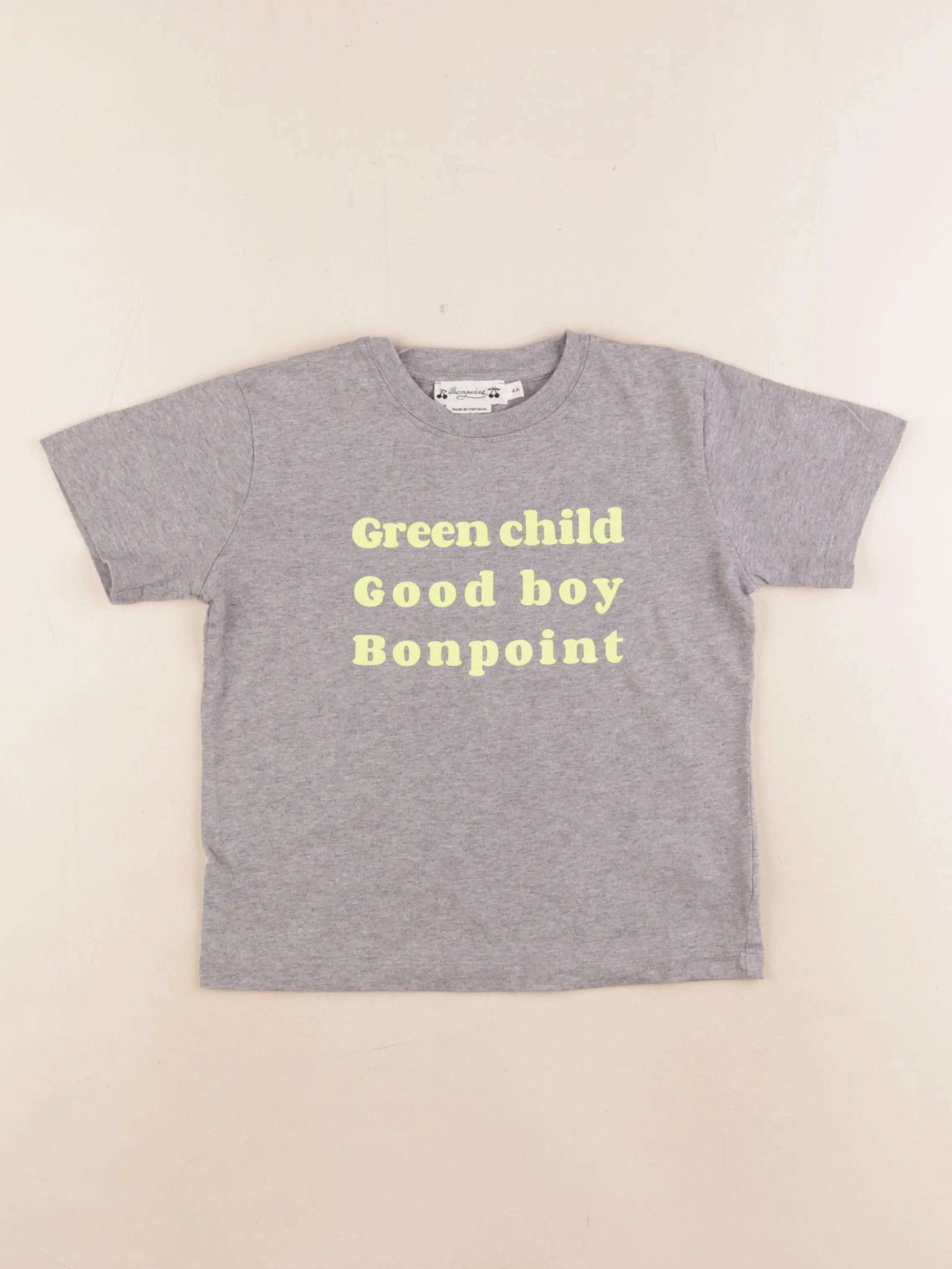 Bonpoint - tee-shirt gris - 4 ans