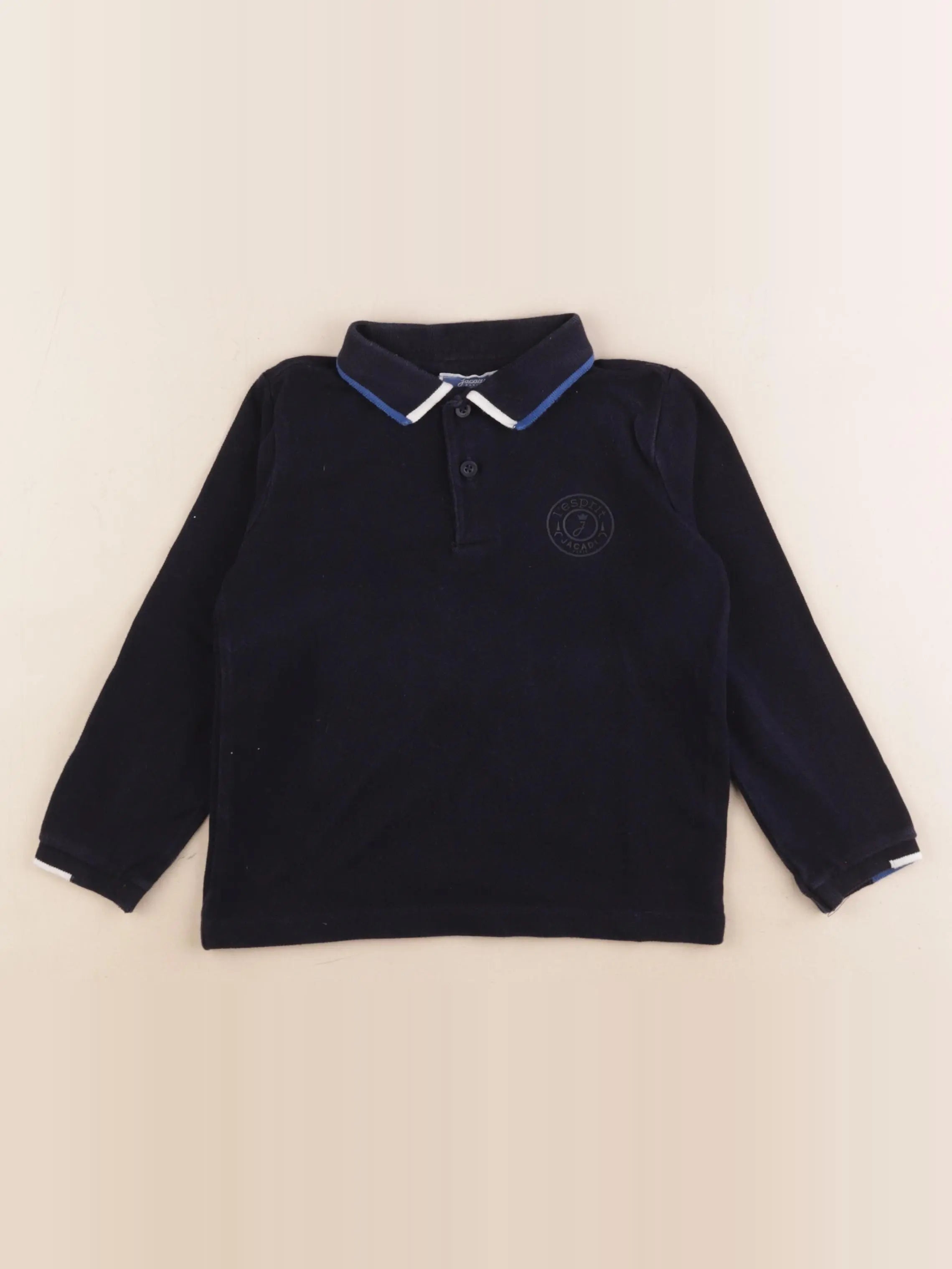 Jacadi - polo bleu - 4 ans