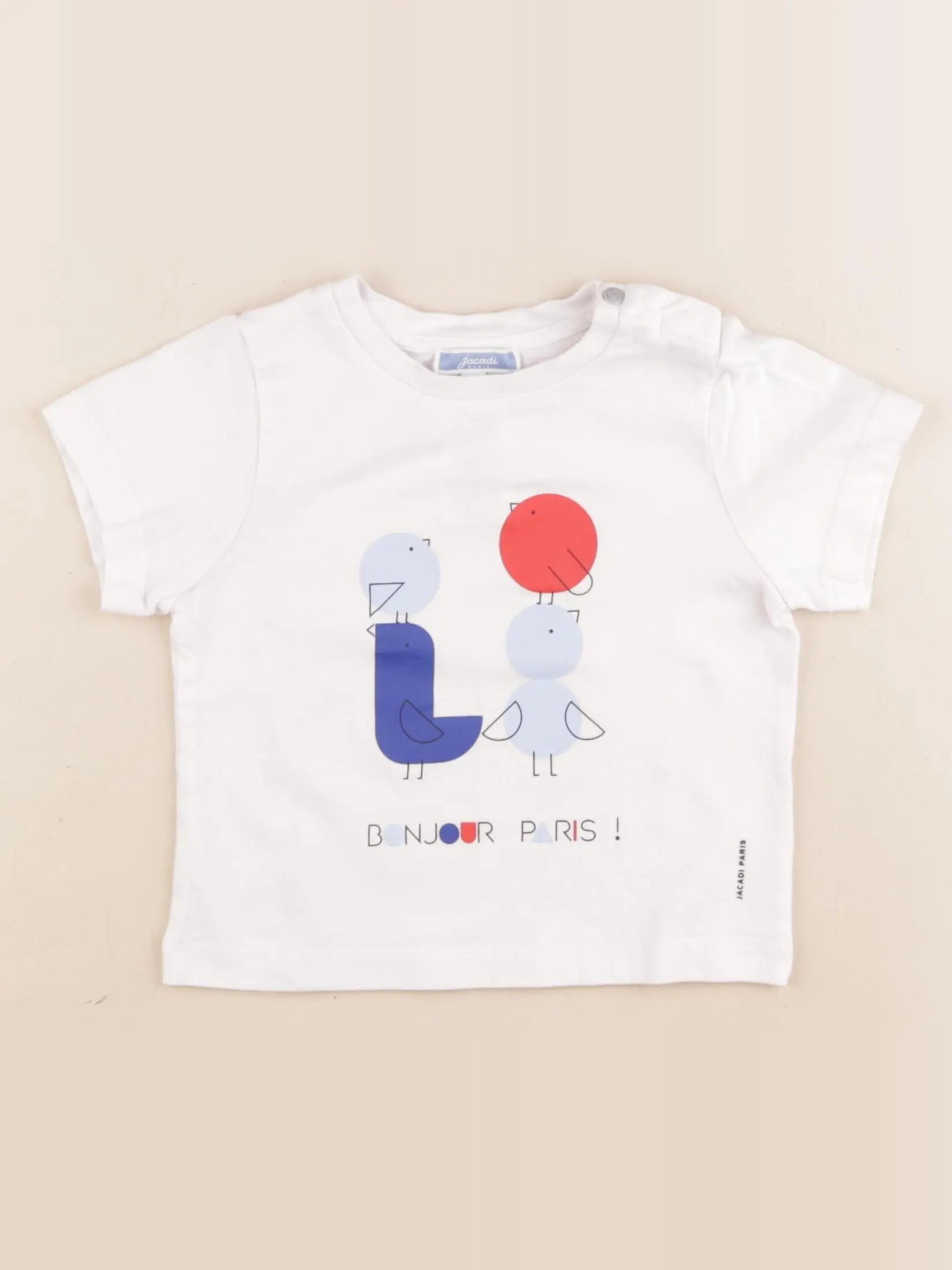 Jacadi - tee-shirt blanc - 24 mois