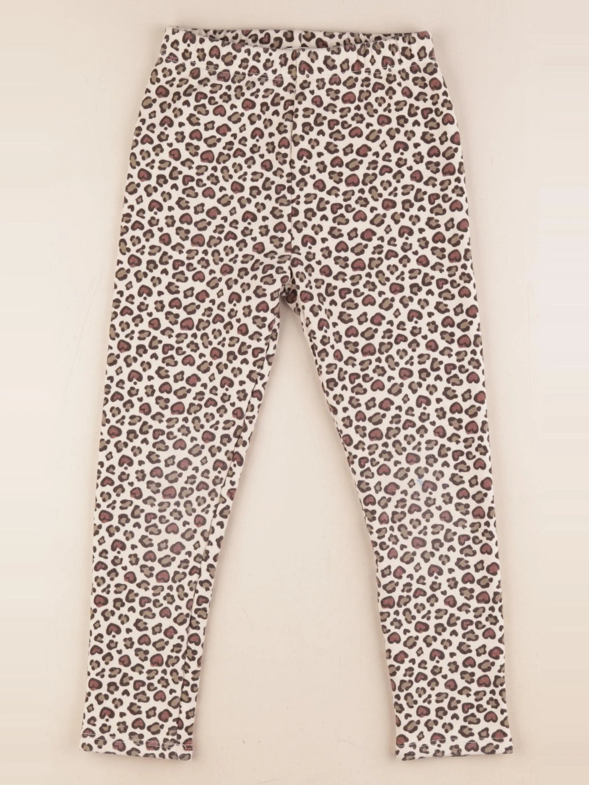 Vertbaudet - legging court marron - 7 ans