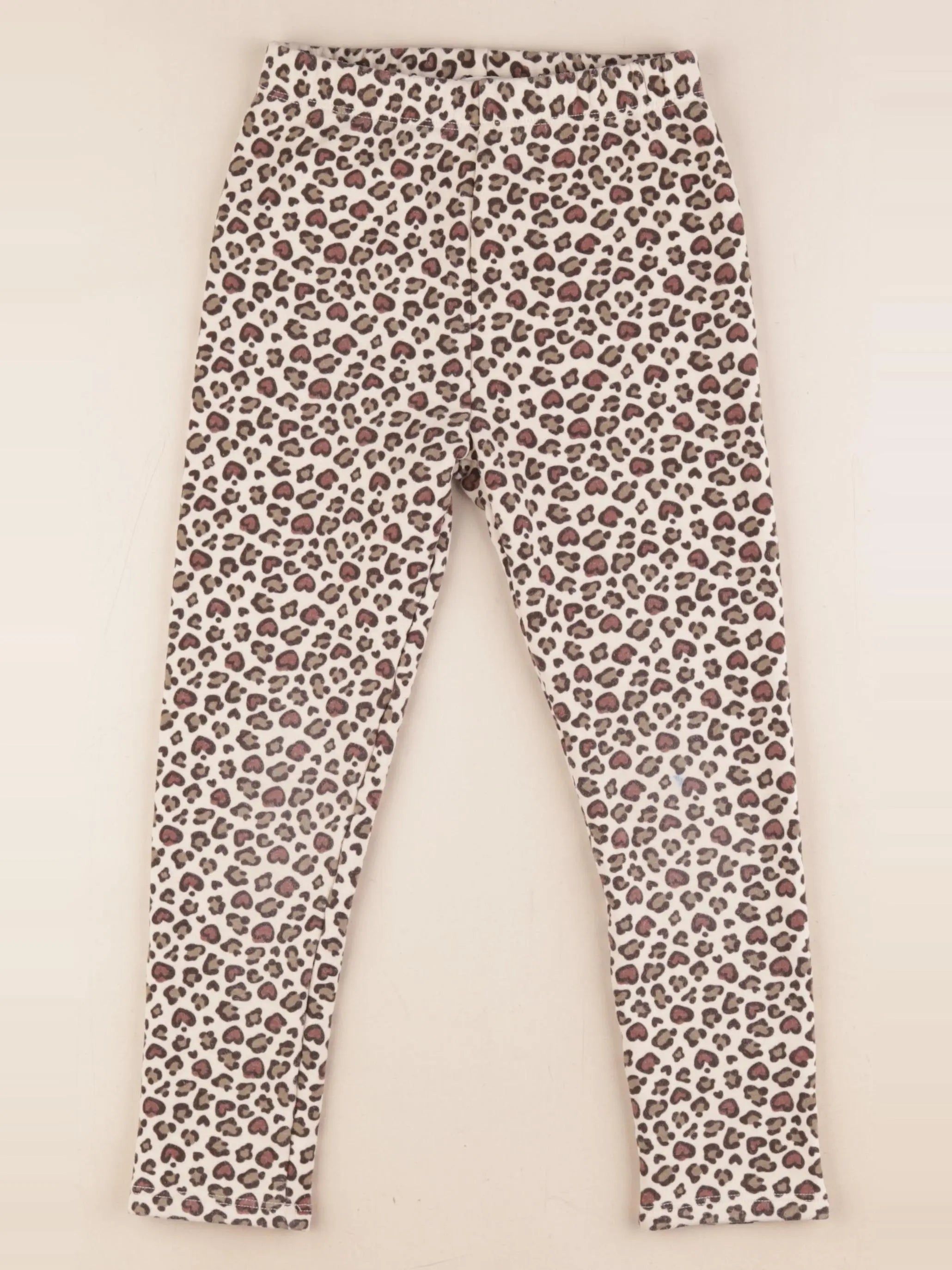 Vertbaudet - legging court marron - 7 ans