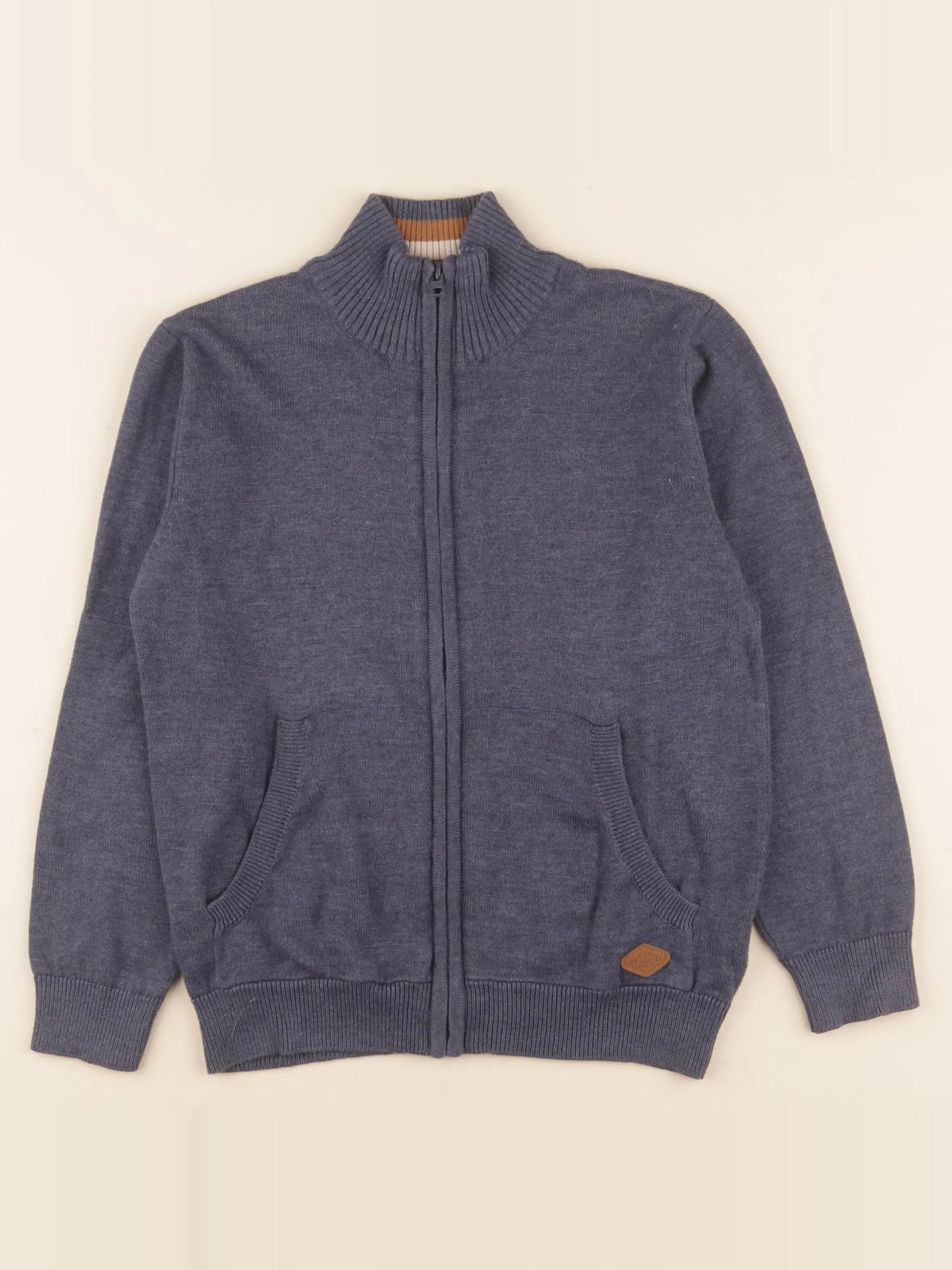 Vertbaudet - gilet bleu - 10 ans