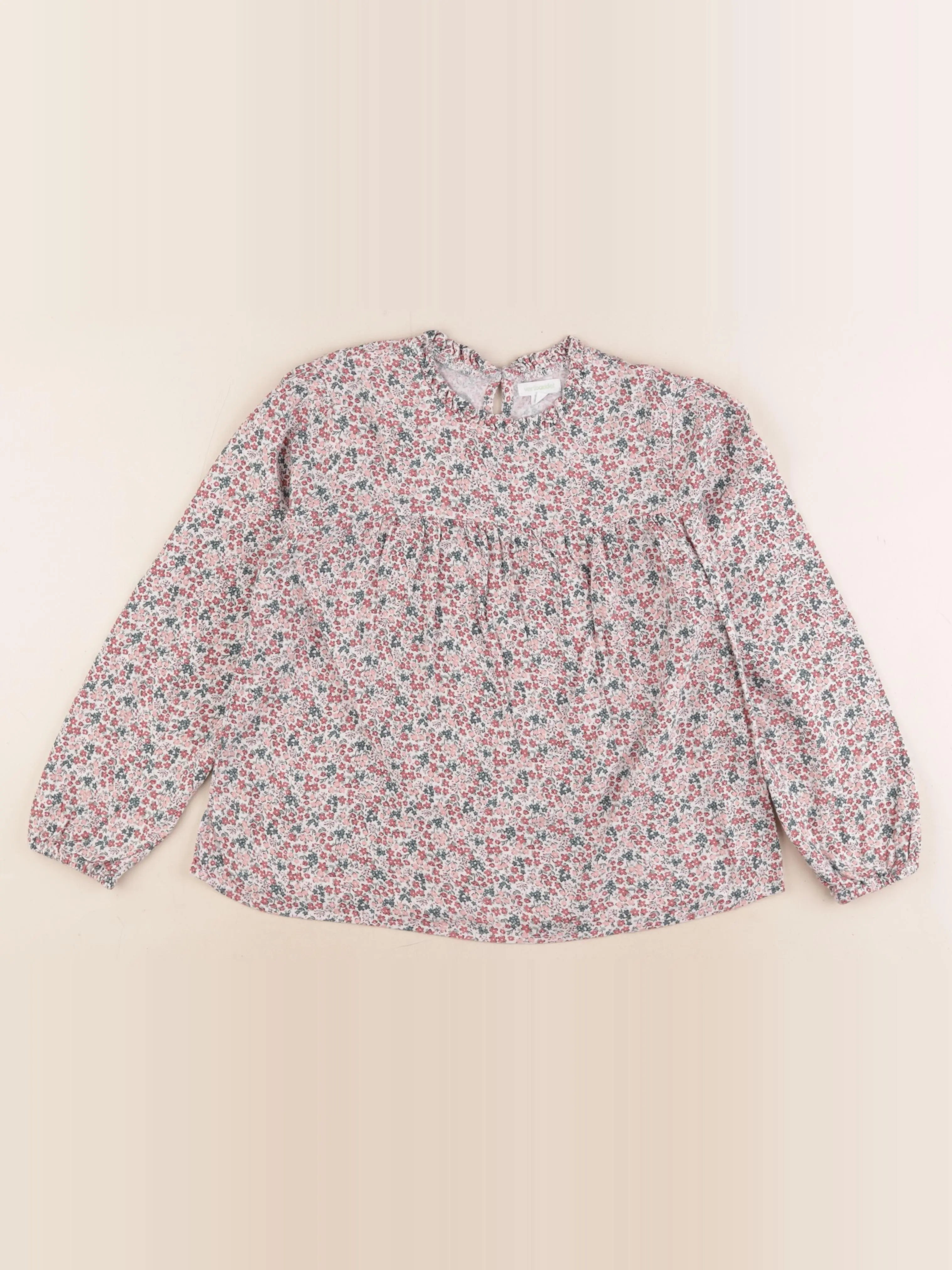 Vertbaudet - blouse rose - 10 ans