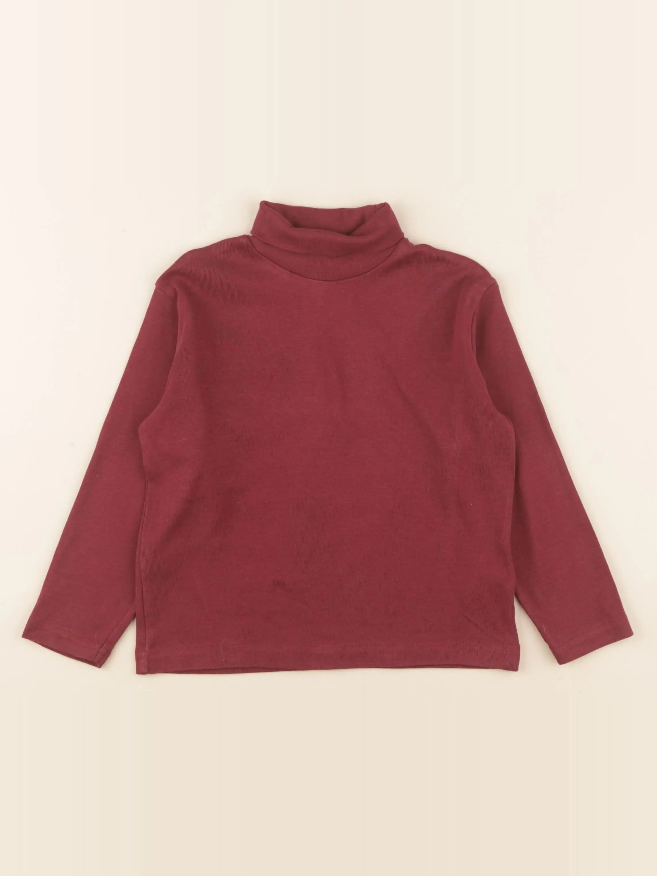 Vertbaudet - sous-pull rouge - 4 ans