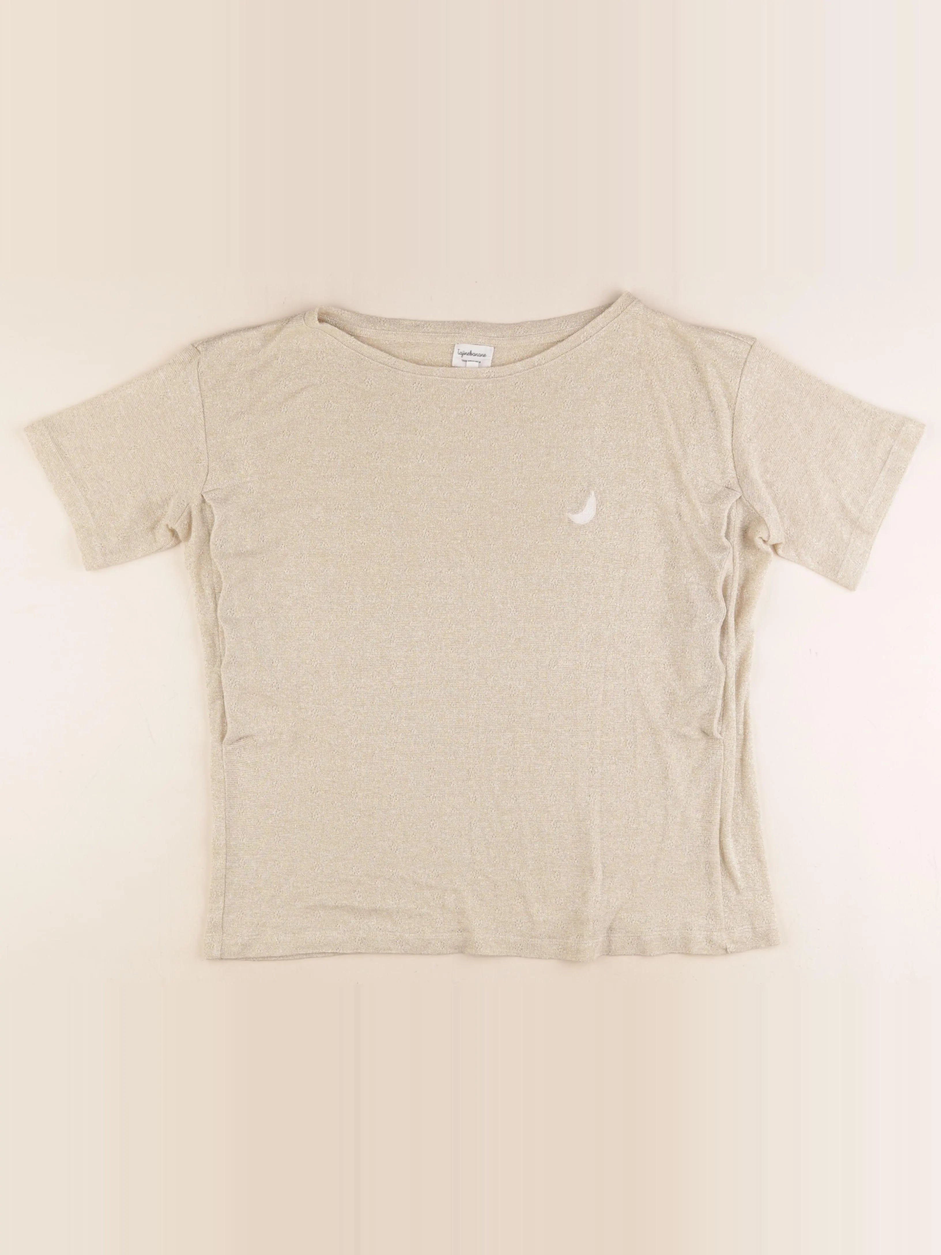 Tajine banane - tee-shirt grossesse beige, bronze - m