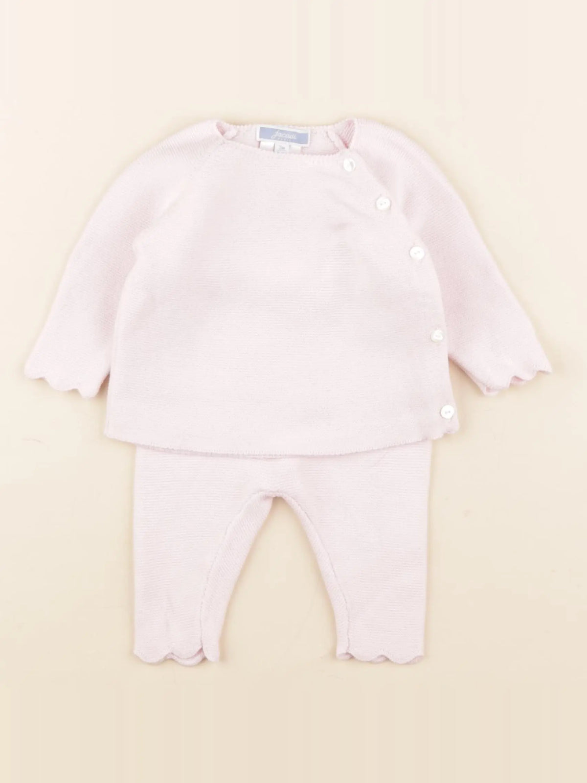 Jacadi - ensemble rose - 3 mois