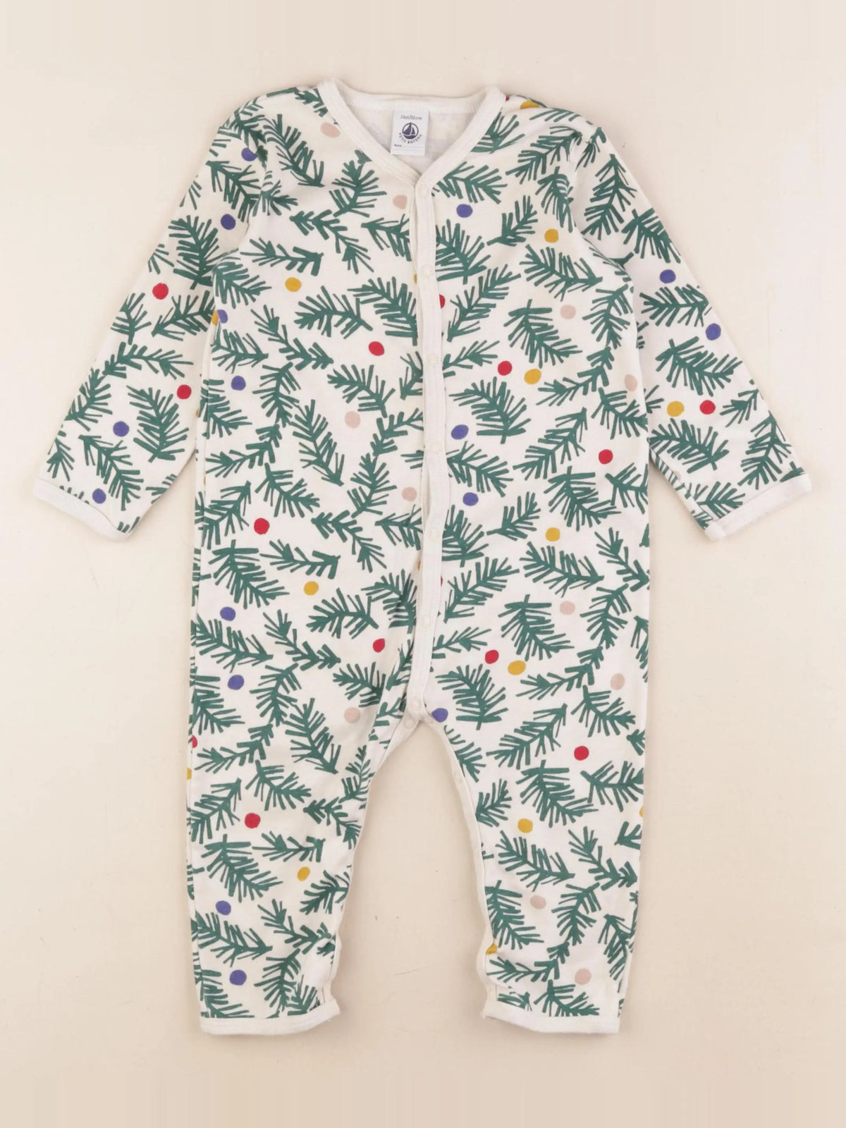Petit Bateau - pyjama coton multicolore - 24 mois