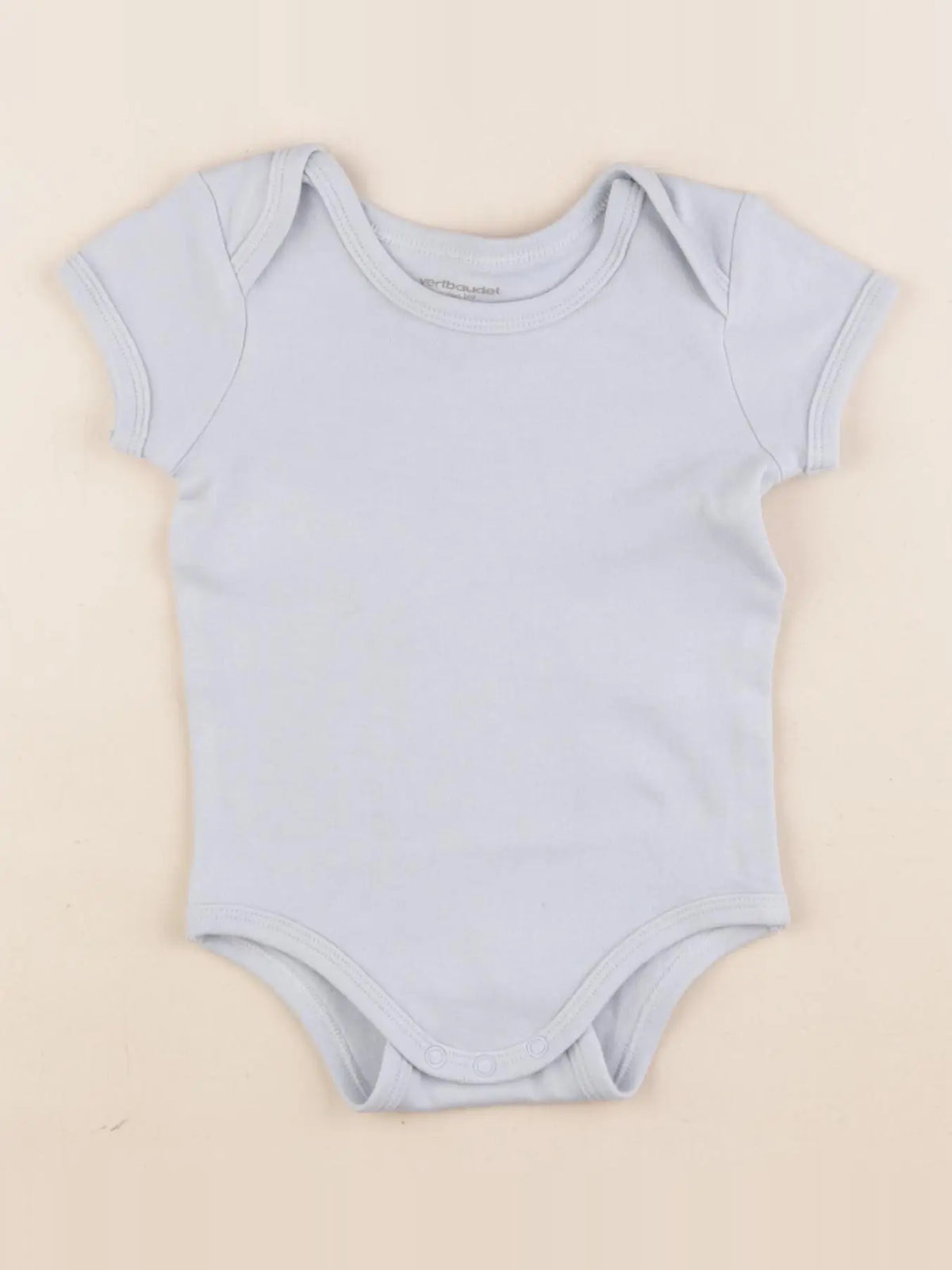 Vertbaudet - body bleu - 12 mois