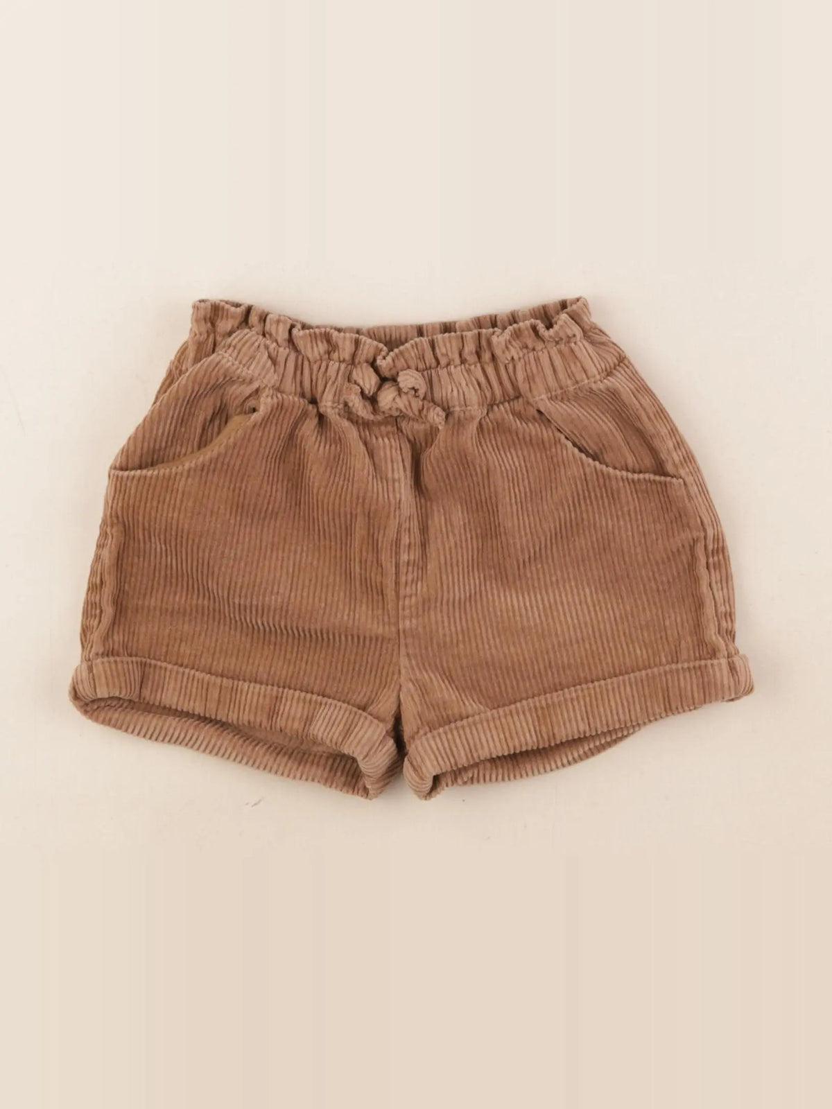 Vertbaudet - short marron - 3 ans