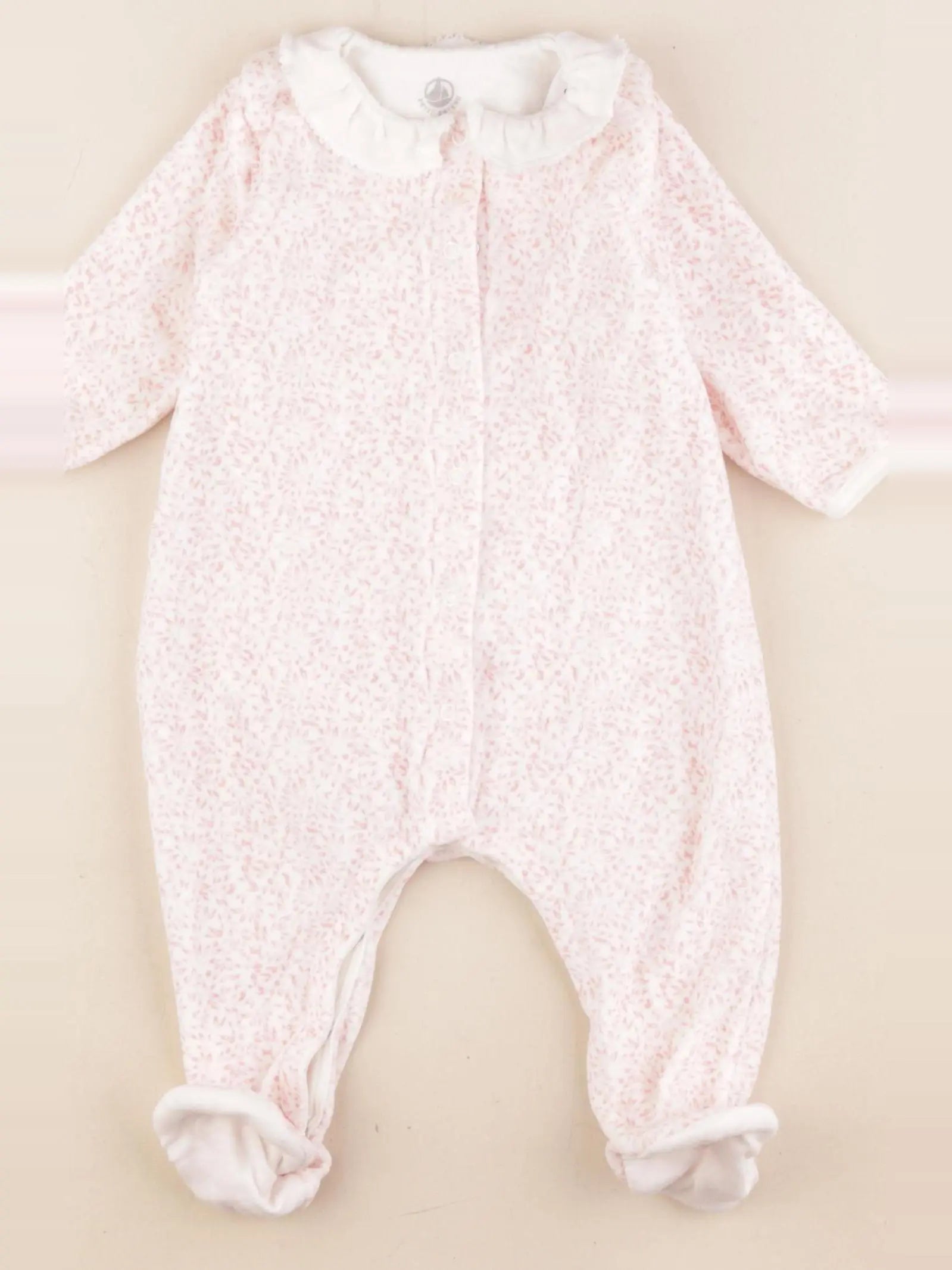 Petit Bateau - body pyjamas multicolore - 6 mois