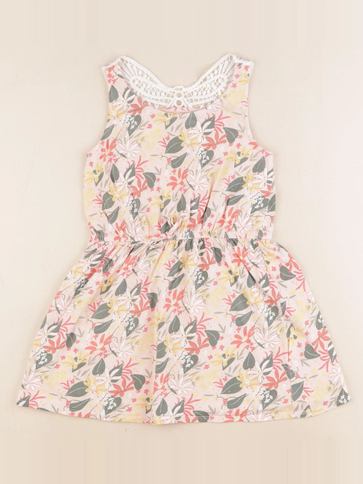 Vertbaudet - robe multicolore - 5 ans