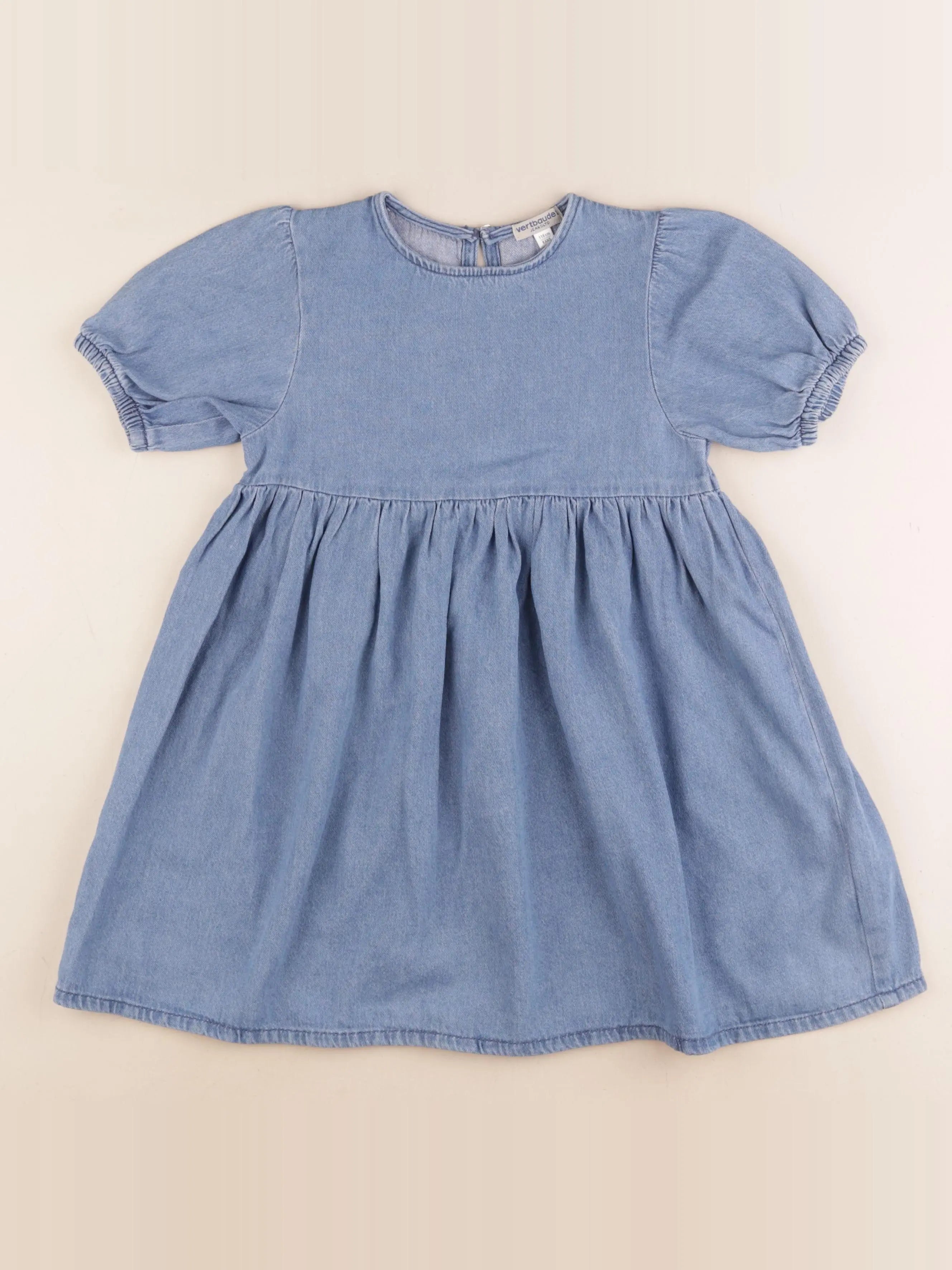 Vertbaudet - robe bleu - 6 ans