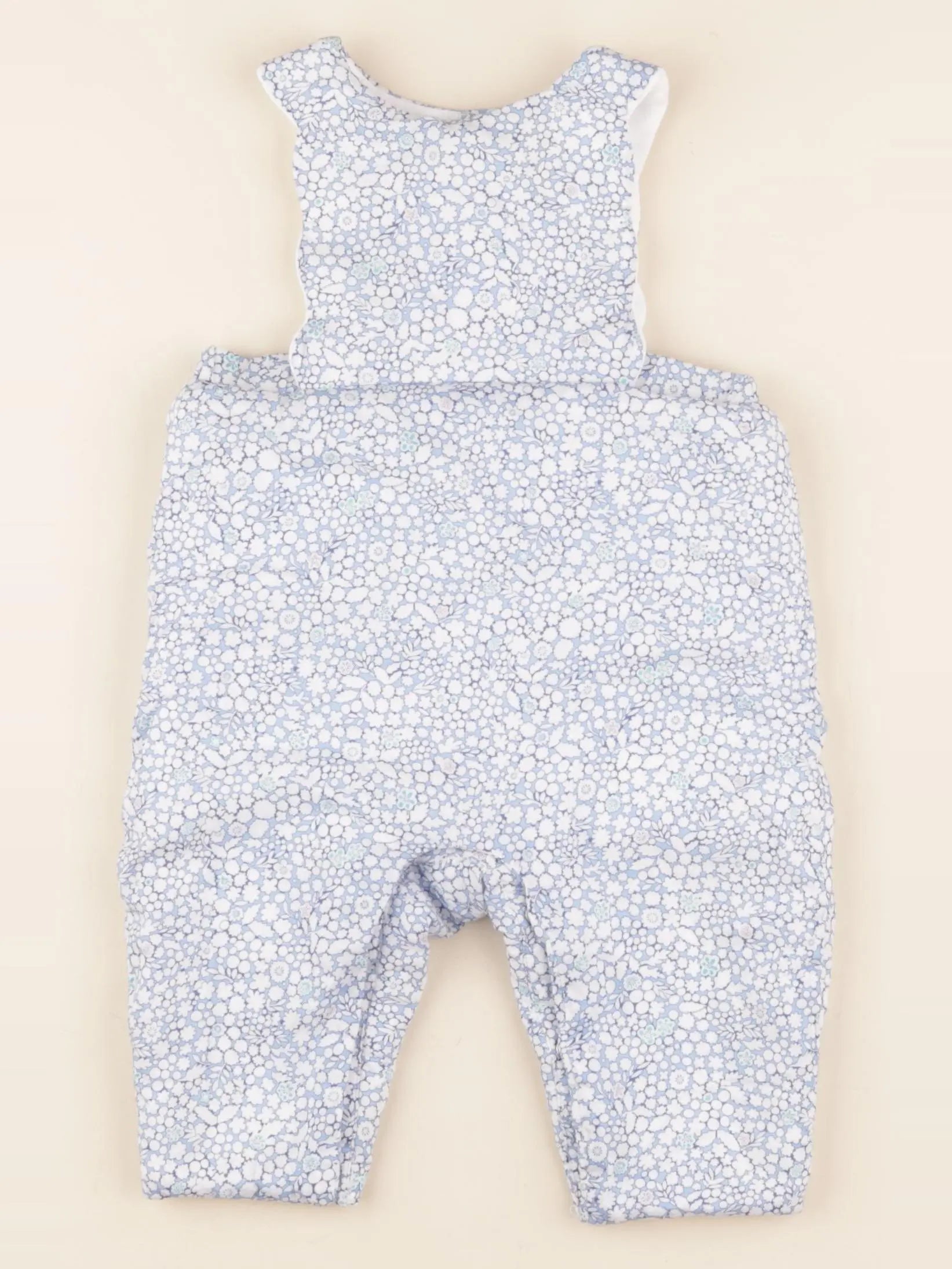 Jacadi - salopette bleu - 6 mois