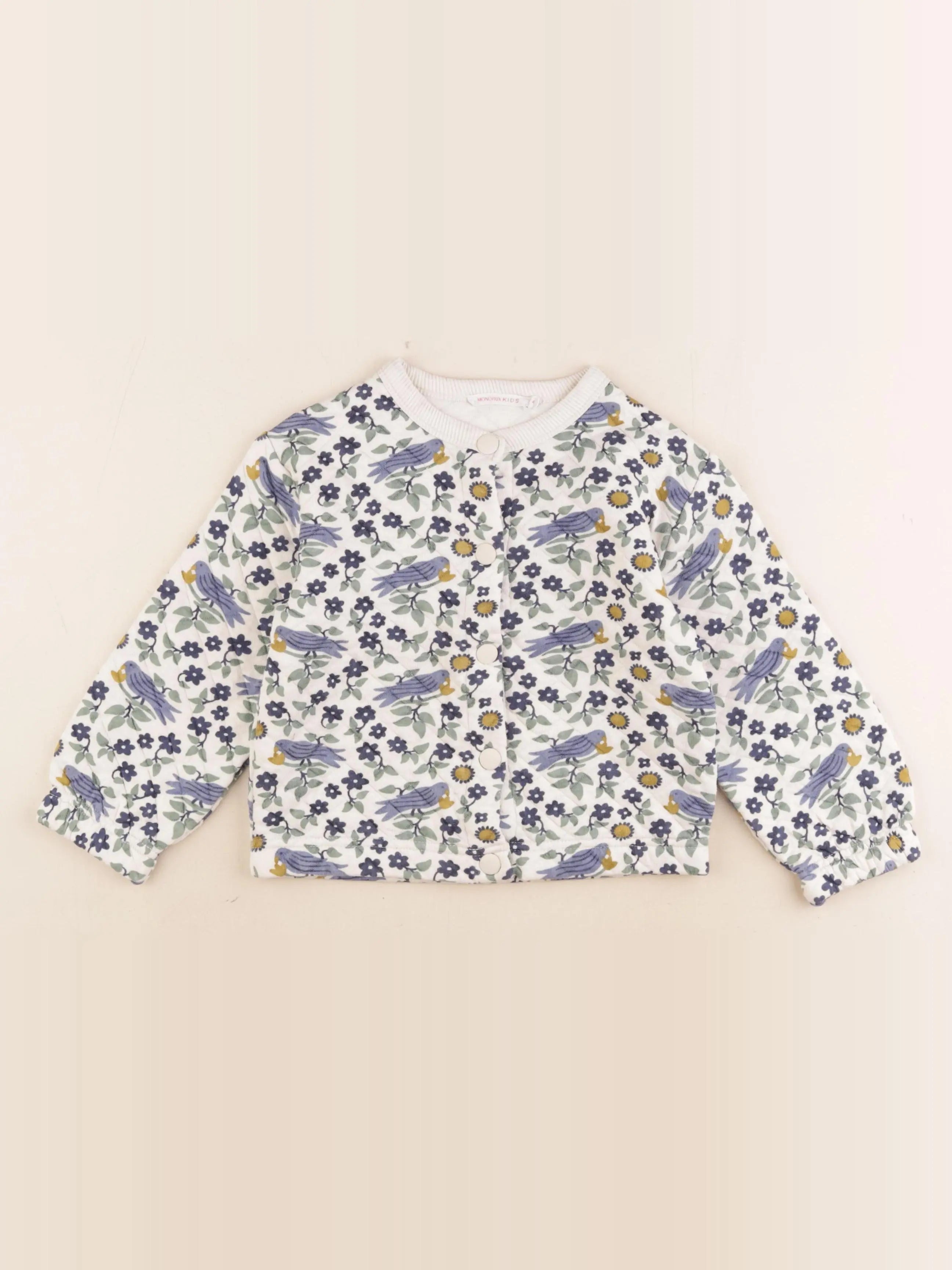 Monoprix - gilet multicolore - 4 ans
