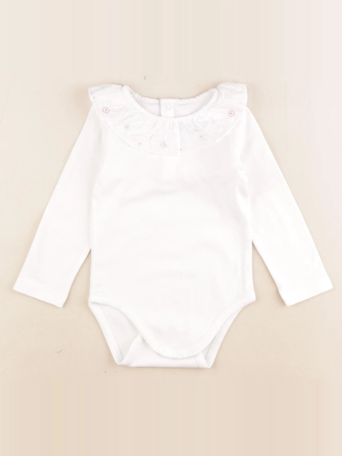 Jacadi - body à col blanc - 2 ans