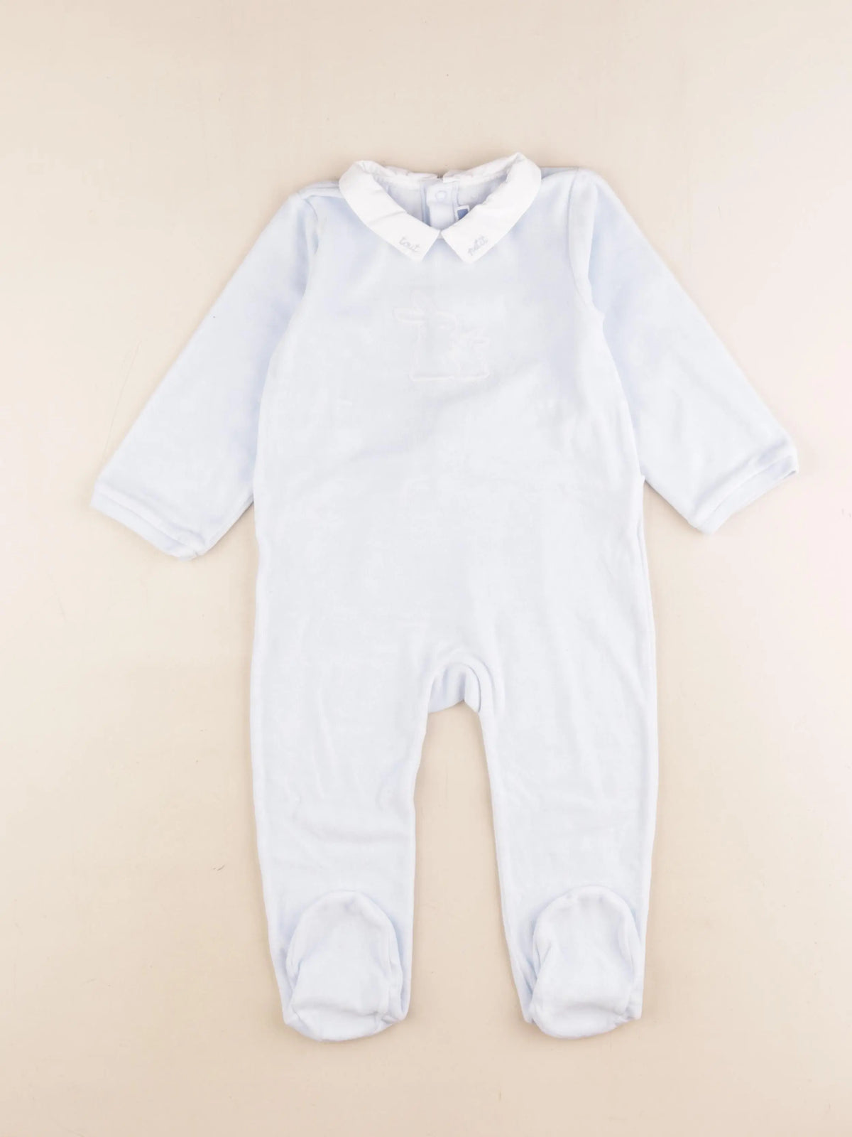 Jacadi - pyjama velours bleu - 2 ans