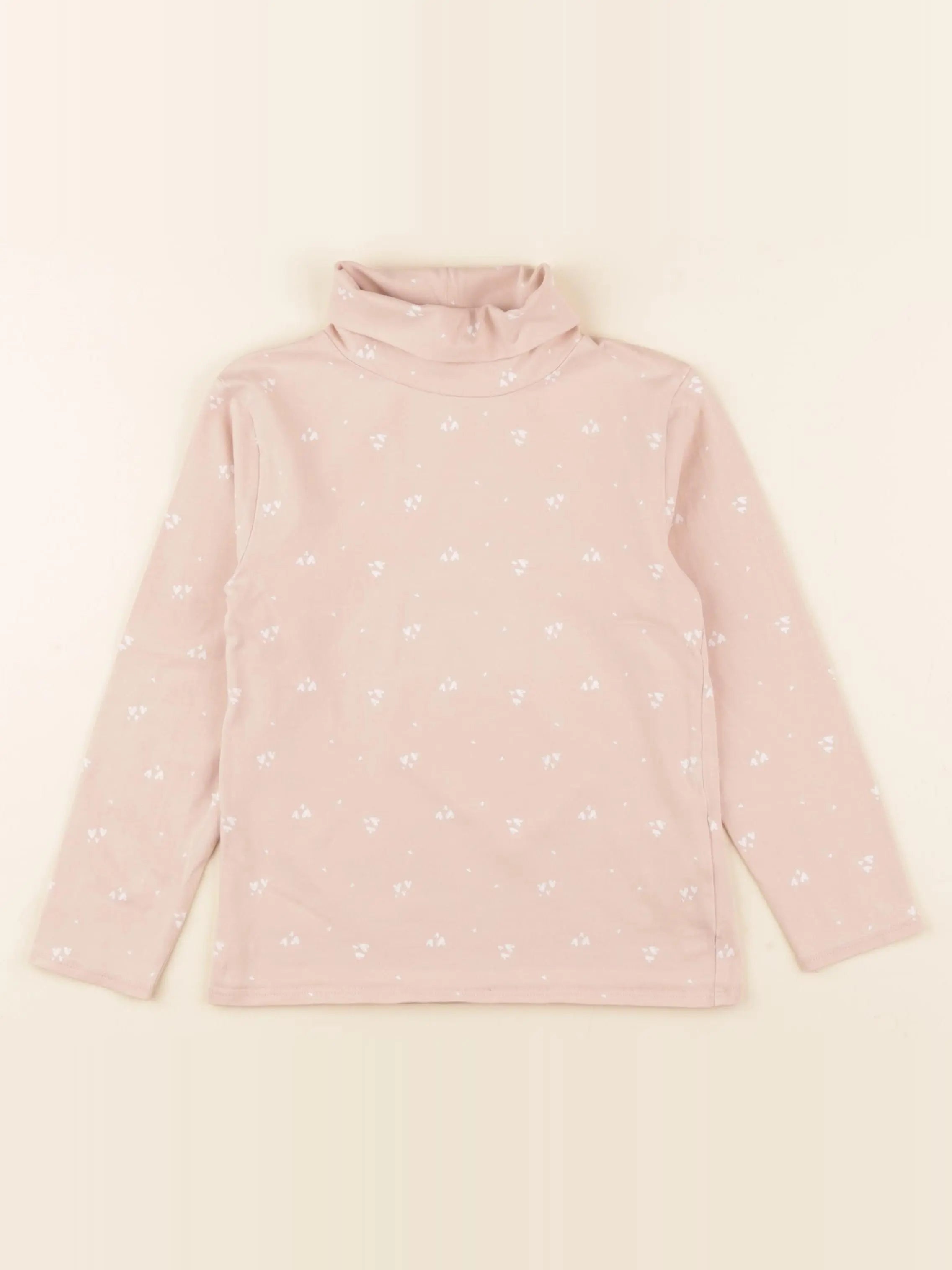 Vertbaudet - sous-pull rose - 6 ans