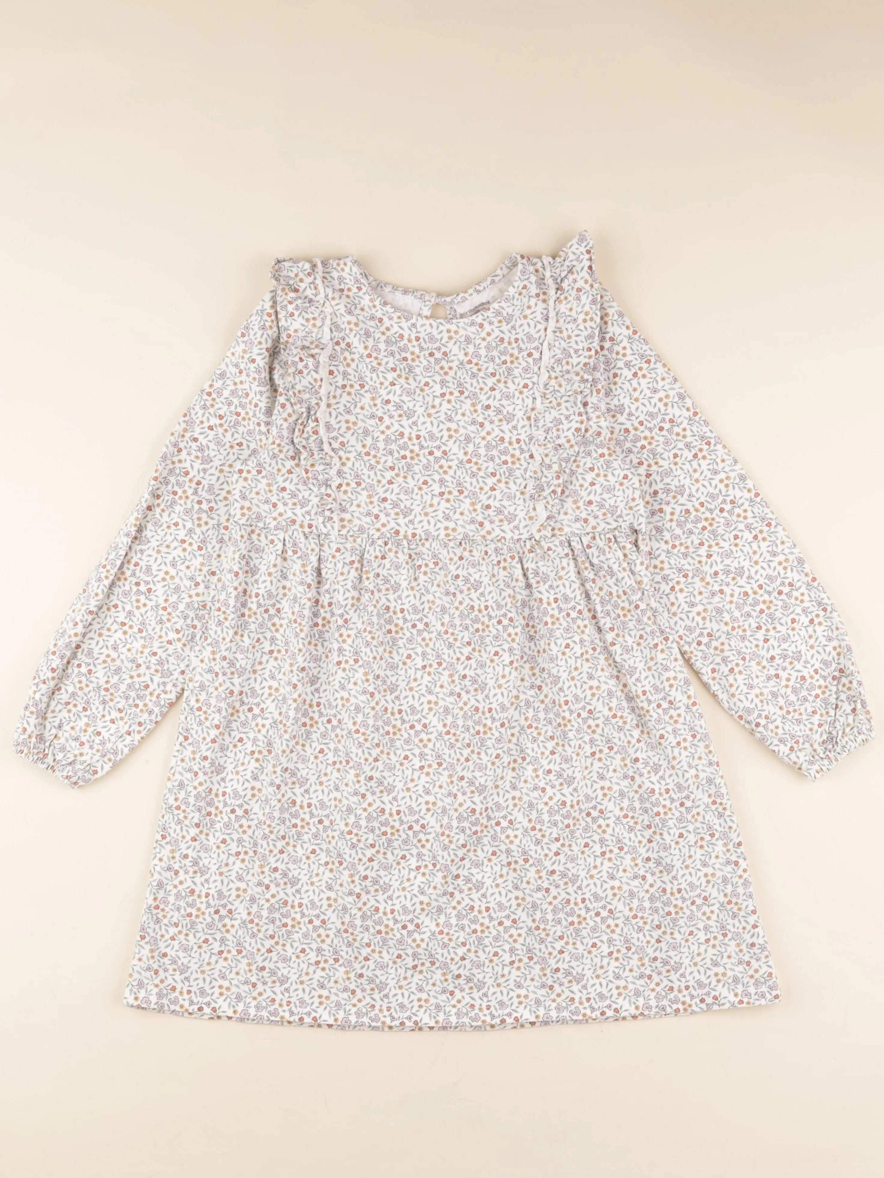 Vertbaudet - robe multicolore - 8 ans