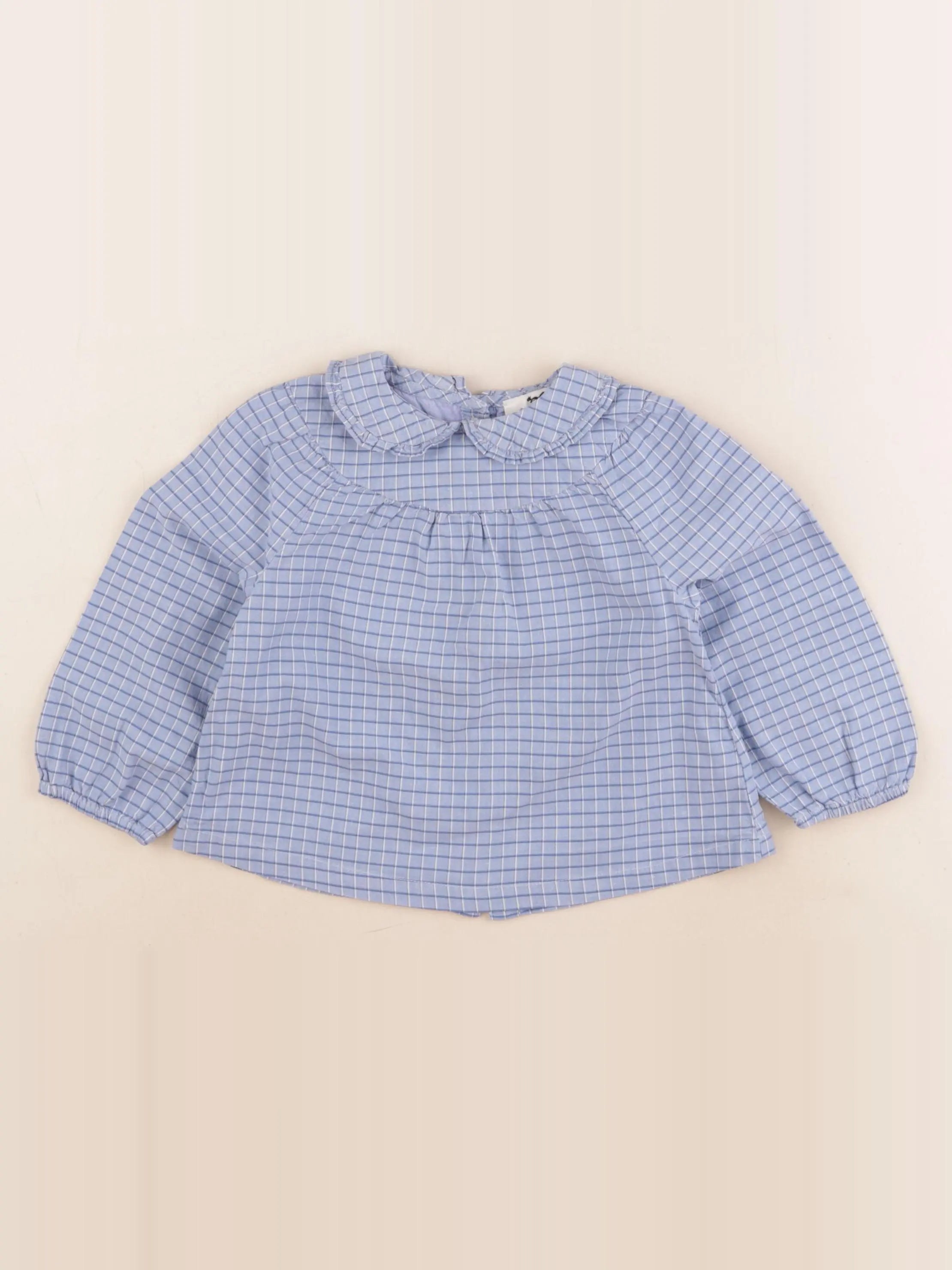 Cyrillus - blouse bleu - 2 ans