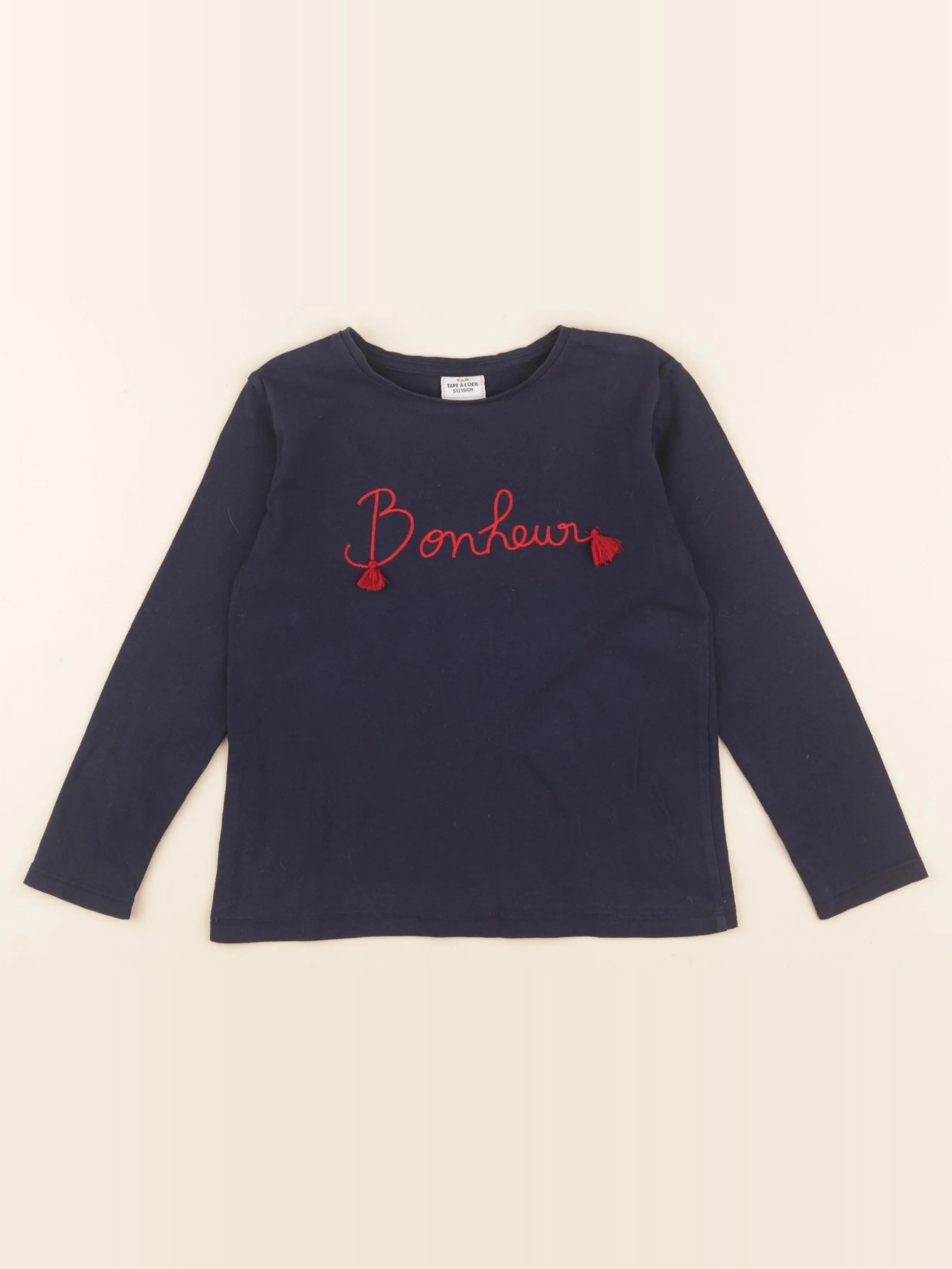 Tape à l'oeil - tee-shirt bleu - 5 ans