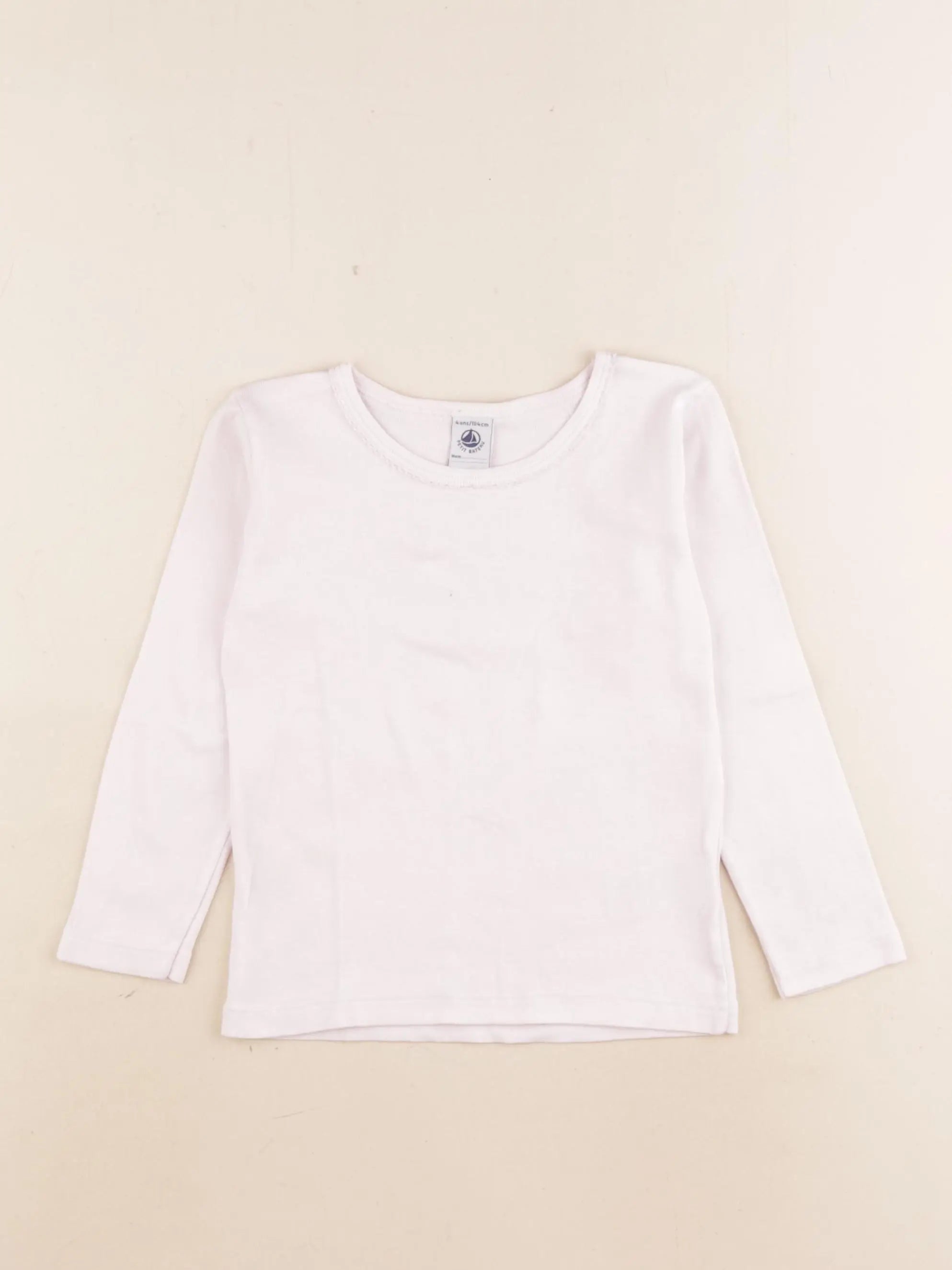 Petit Bateau - maillot de corps rose - 4 ans