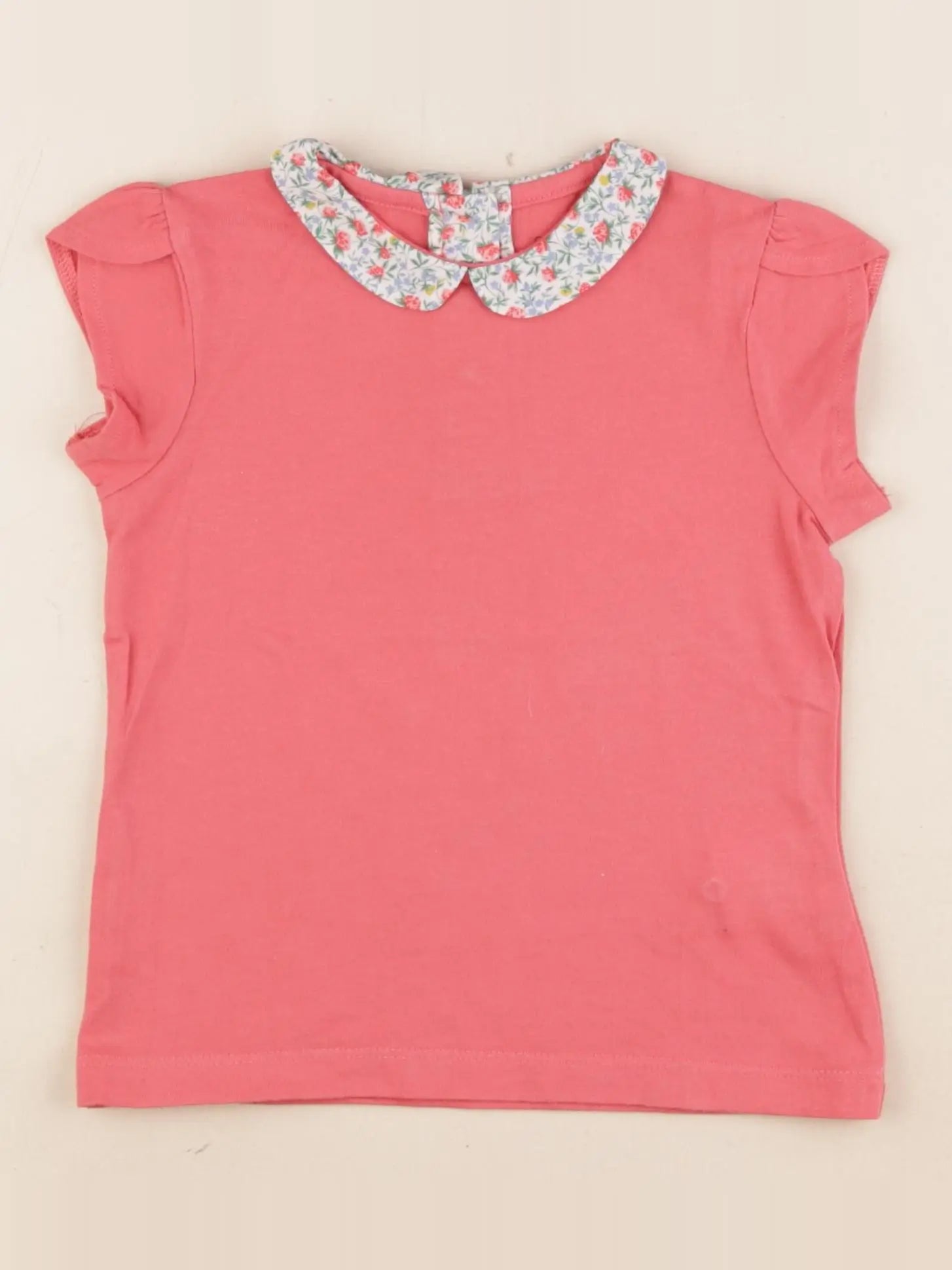 Cyrillus - tee-shirt rose - 4 ans