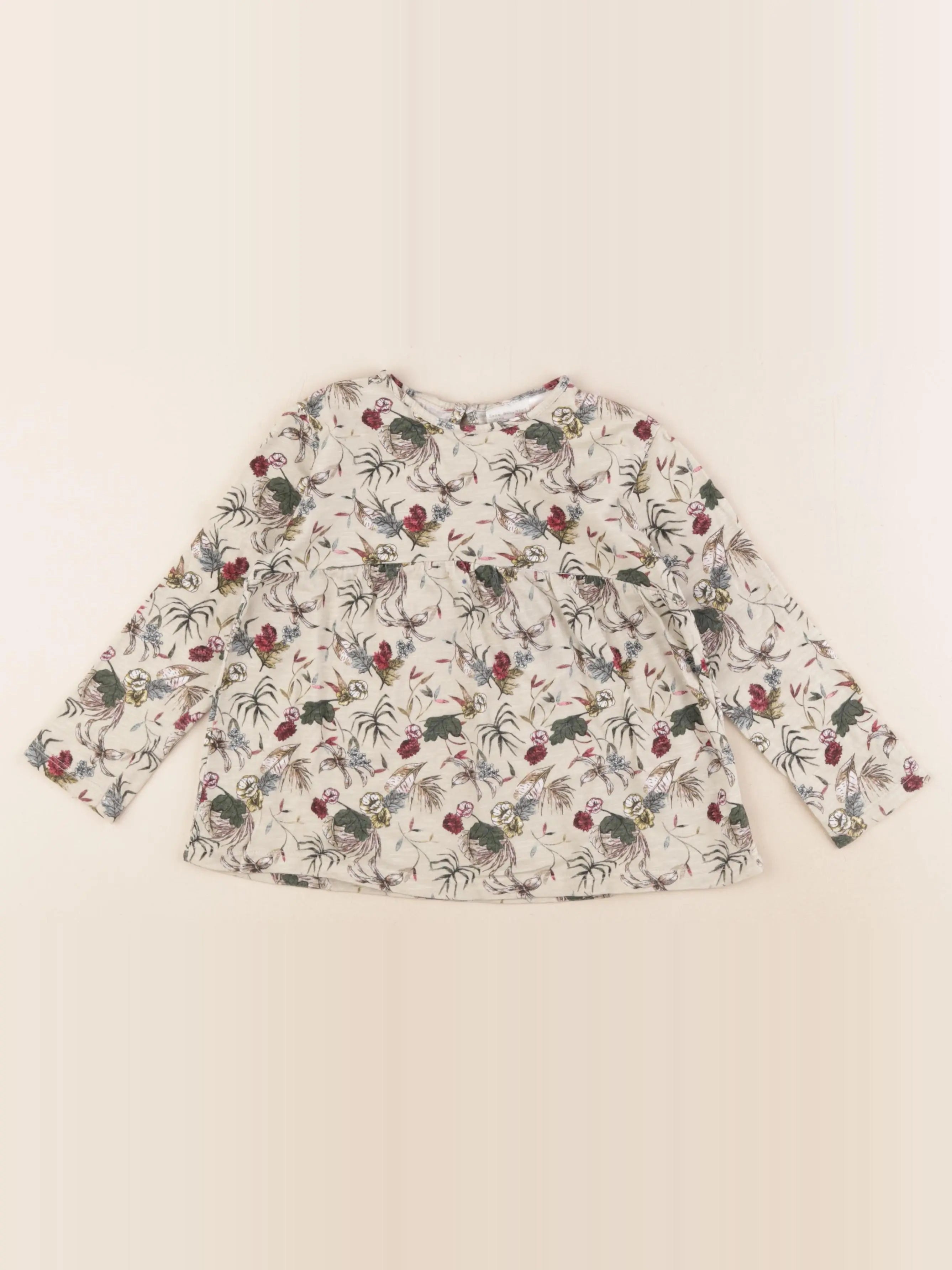 Zara - tee-shirt multicolore - 3/4 ans