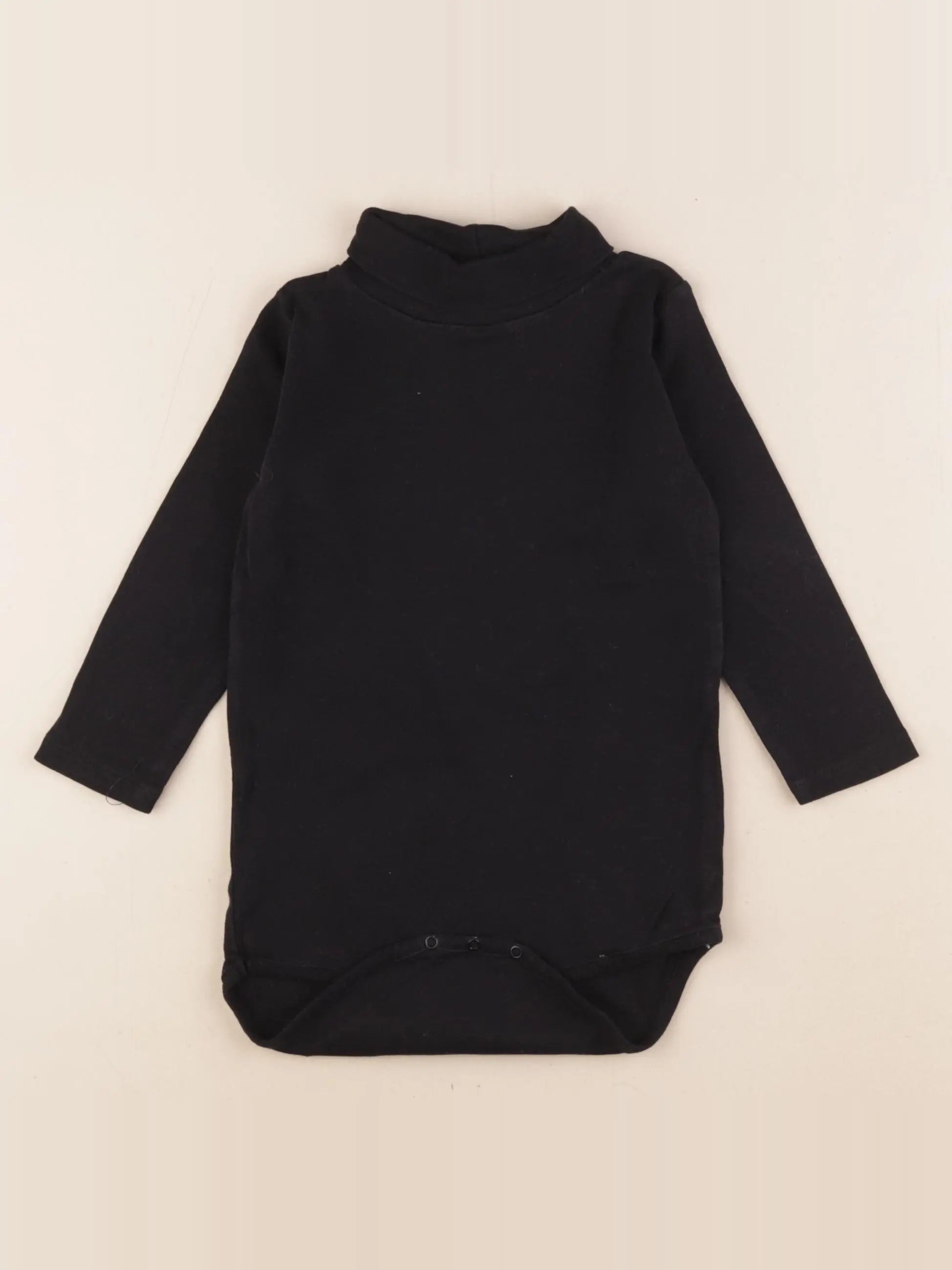 Bonpoint - body à col noir - 2 ans