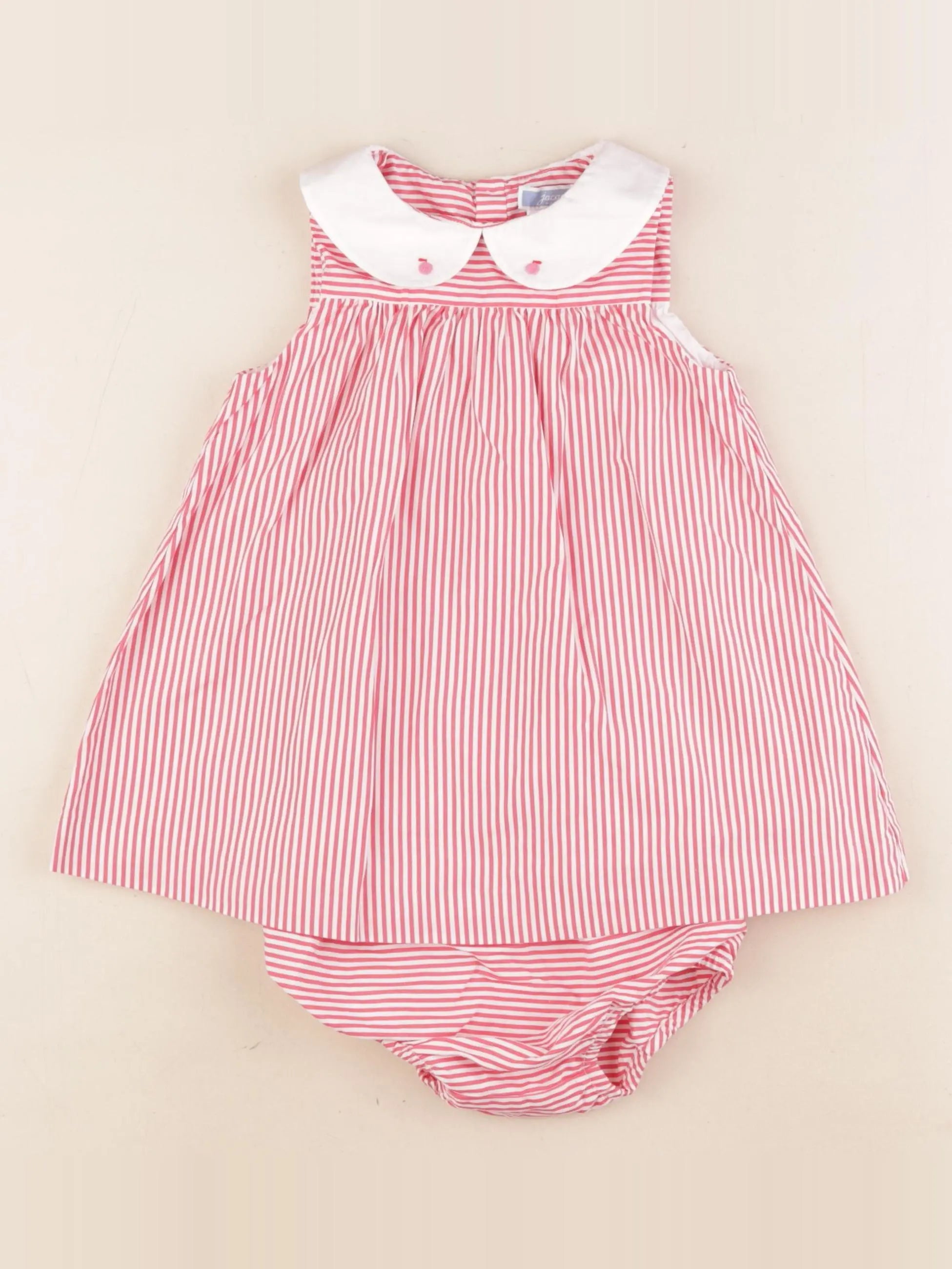 Jacadi - robe rouge - 18 mois