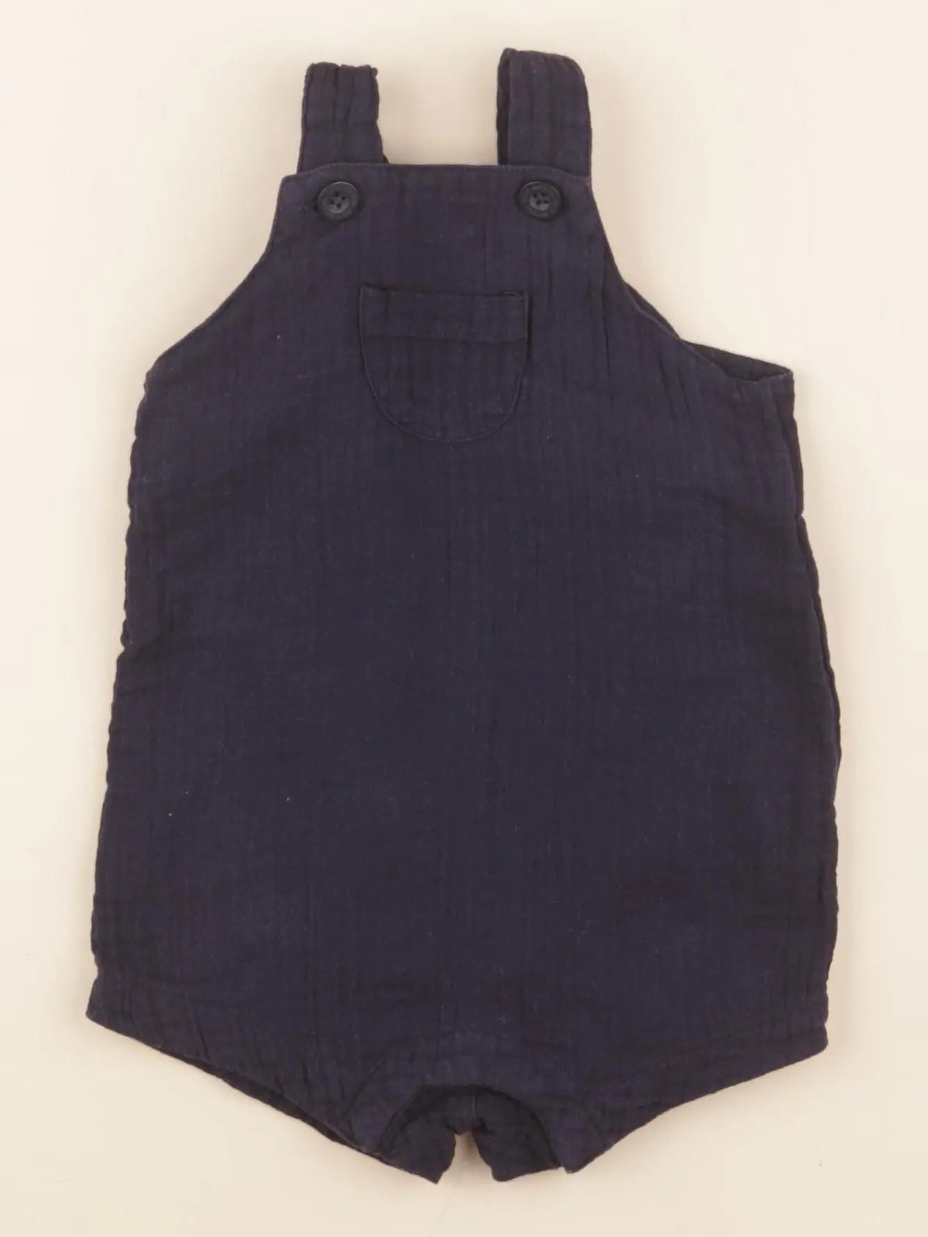 Petit Bateau - salopette bleu - 3 mois