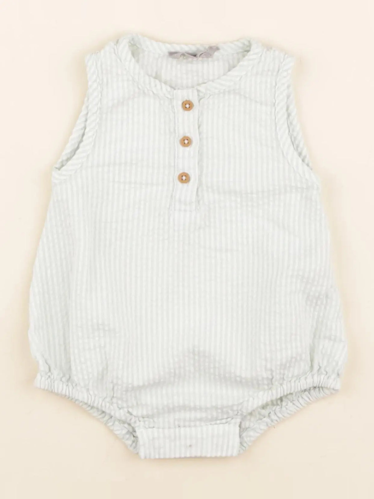 Boutchou - combinaison vert - 3 mois