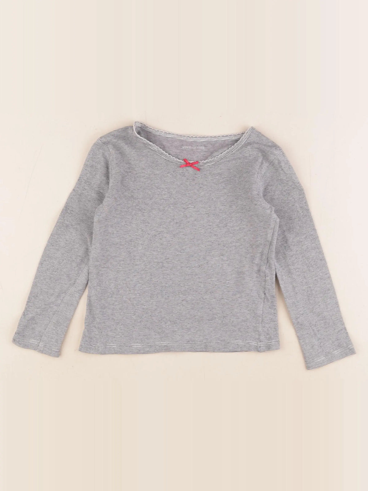 Vertbaudet - maillot de corps bleu - 4 ans