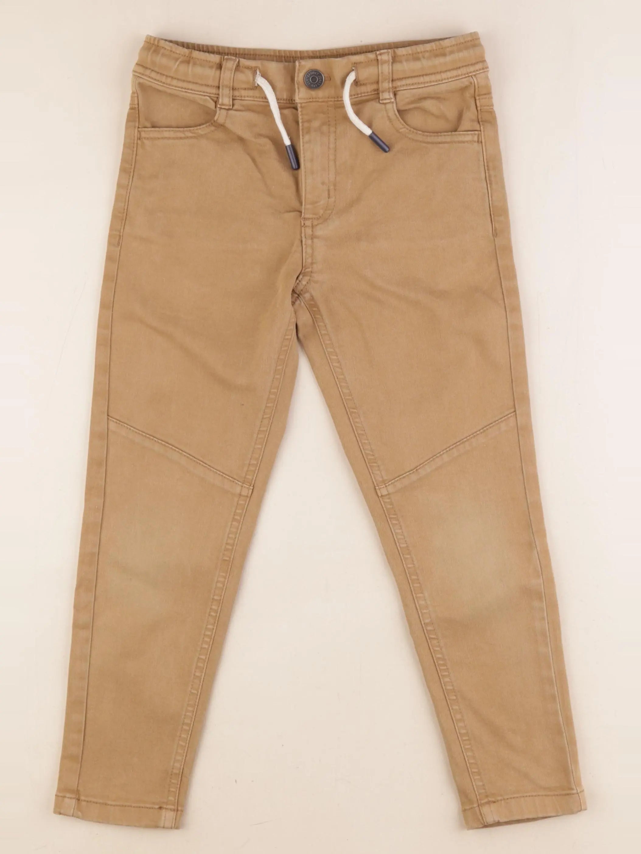 Vertbaudet - jean beige - 6 ans