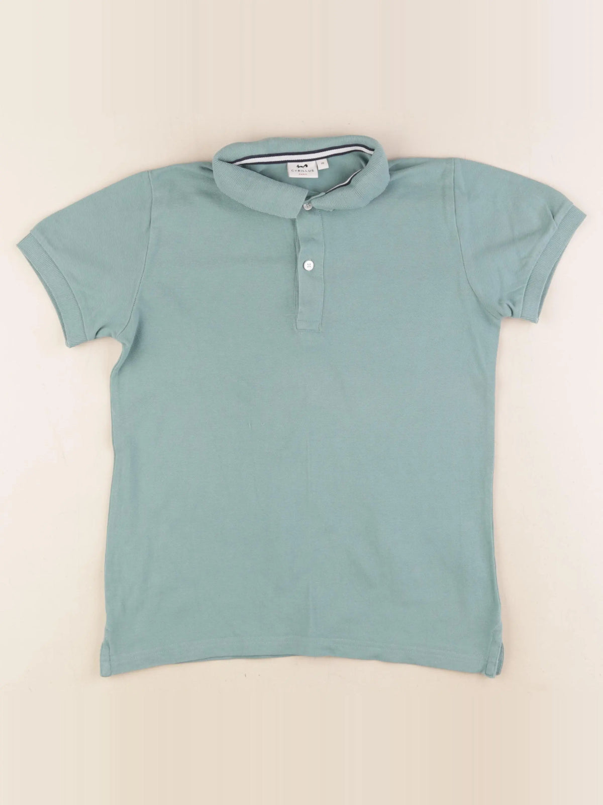 Cyrillus - polo vert - 10 ans