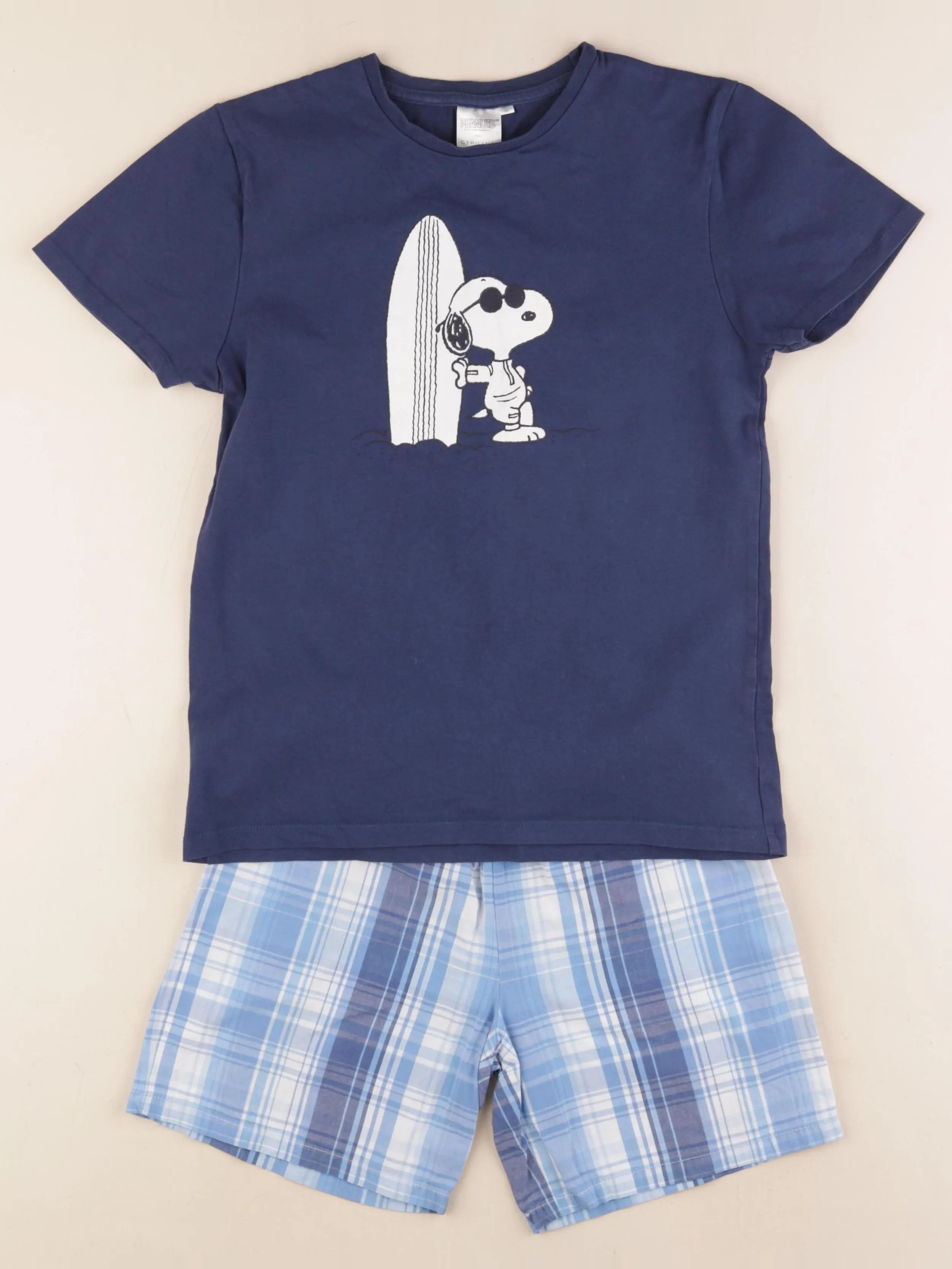 Cyrillus - pyjama coton bleu - 10 ans