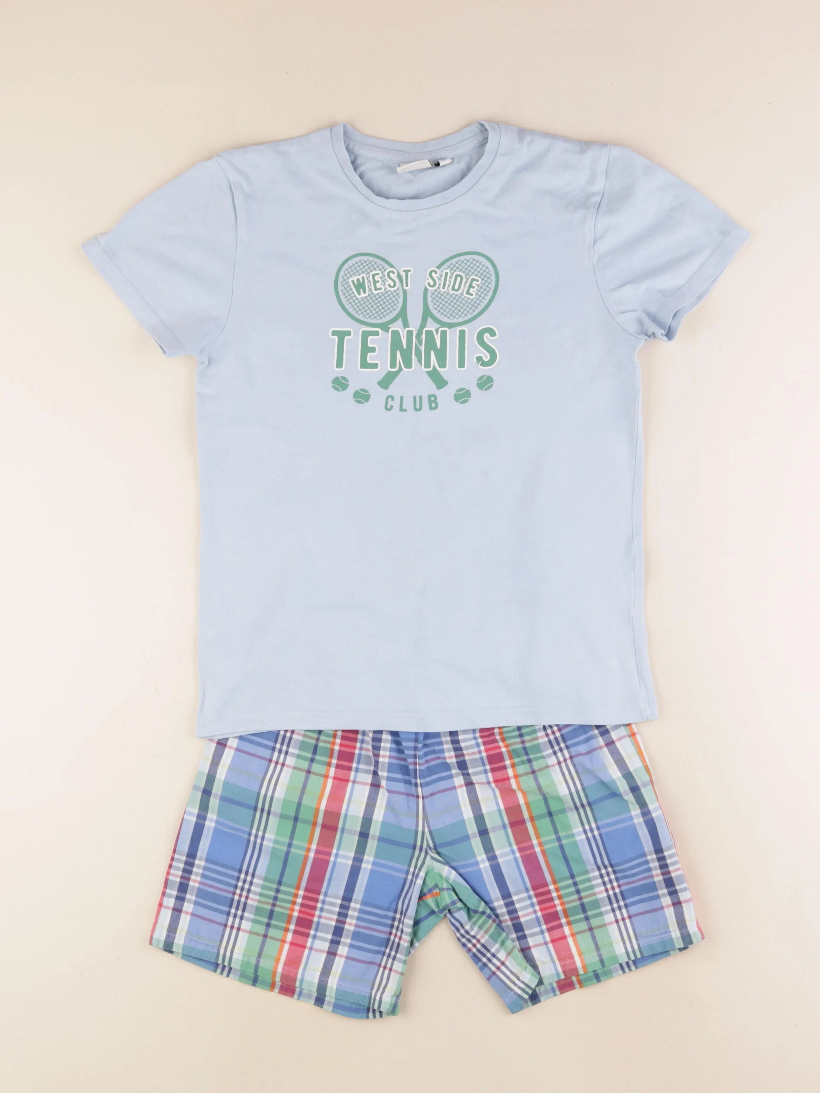 Cyrillus - pyjama coton bleu - 10 ans