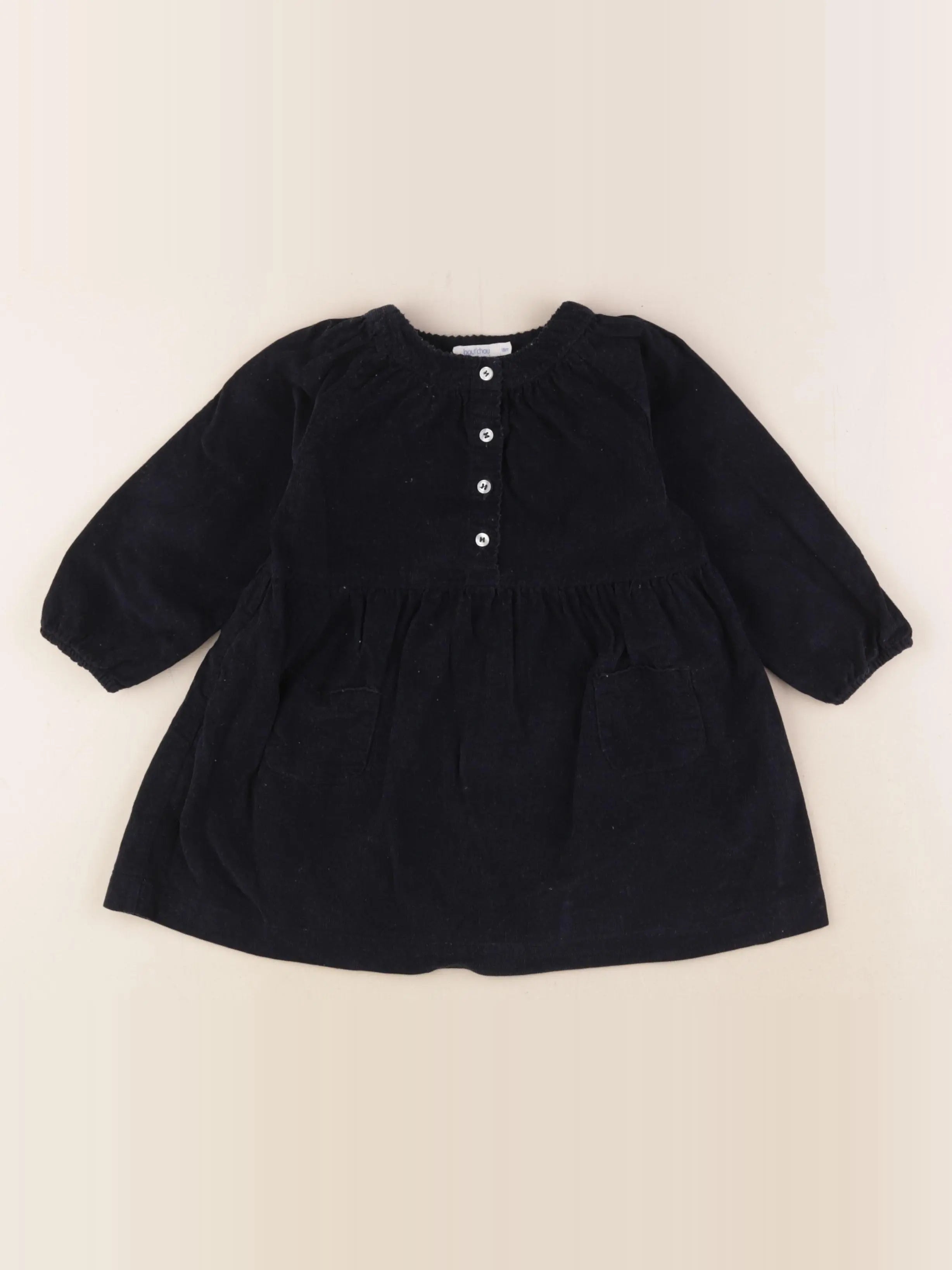 Boutchou - robe bleu - 18 mois