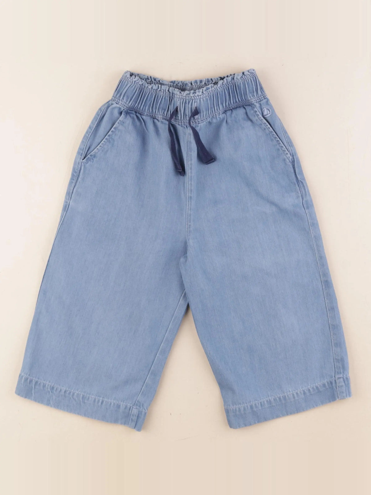 Petit Bateau - pantalon bleu - 4 ans