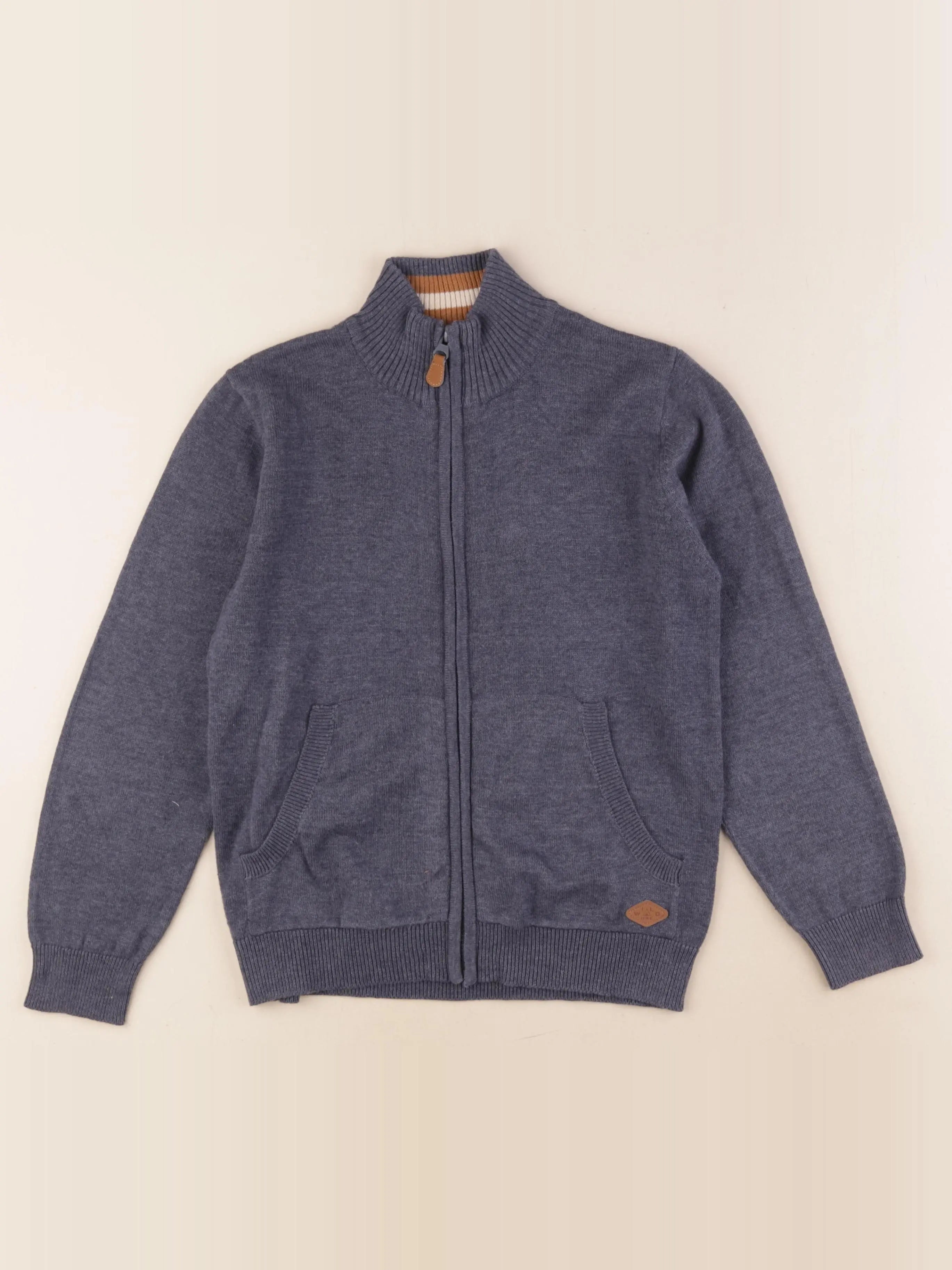 Vertbaudet - gilet bleu - 10 ans