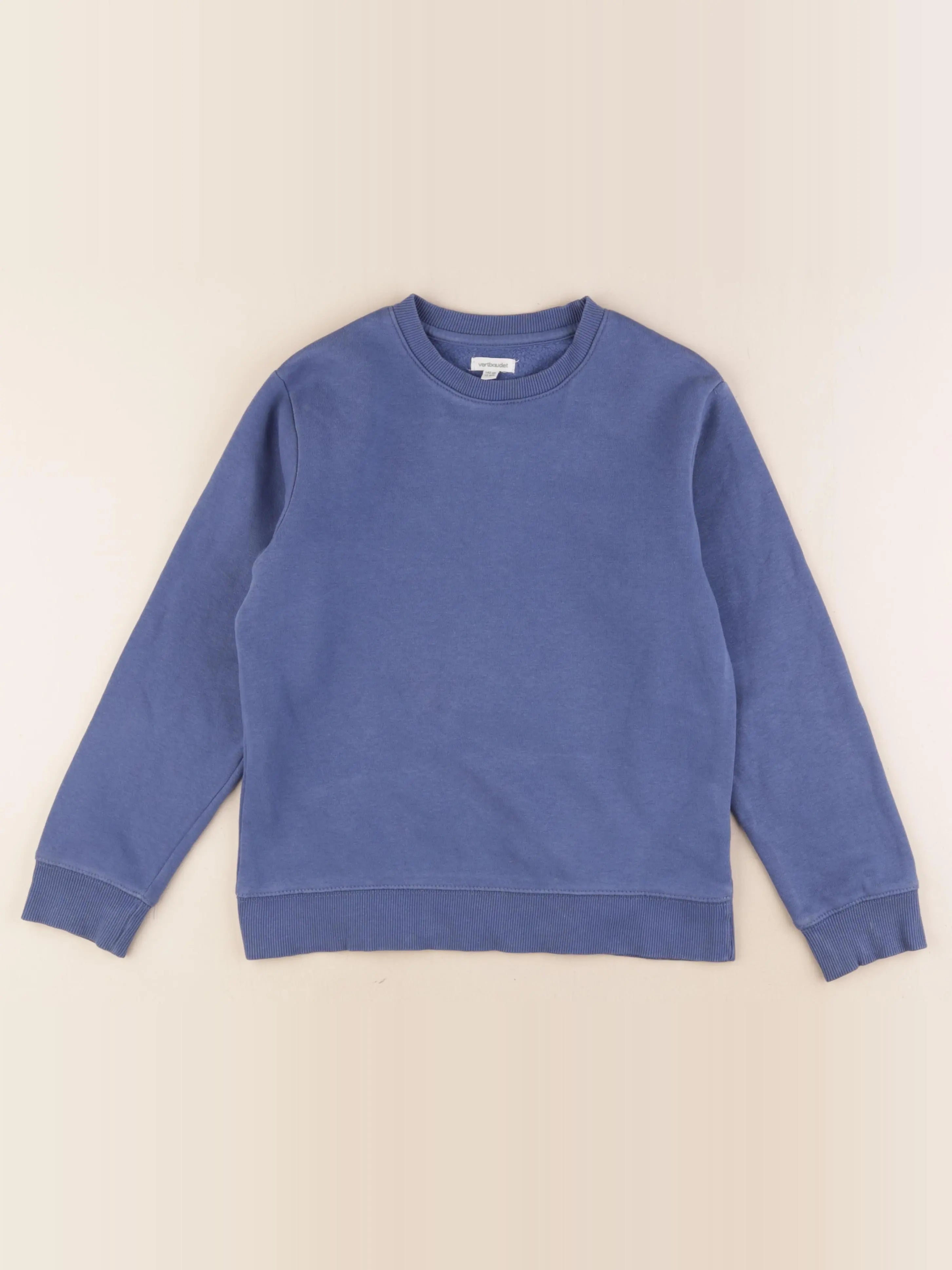 Vertbaudet - sweat bleu - 10 ans