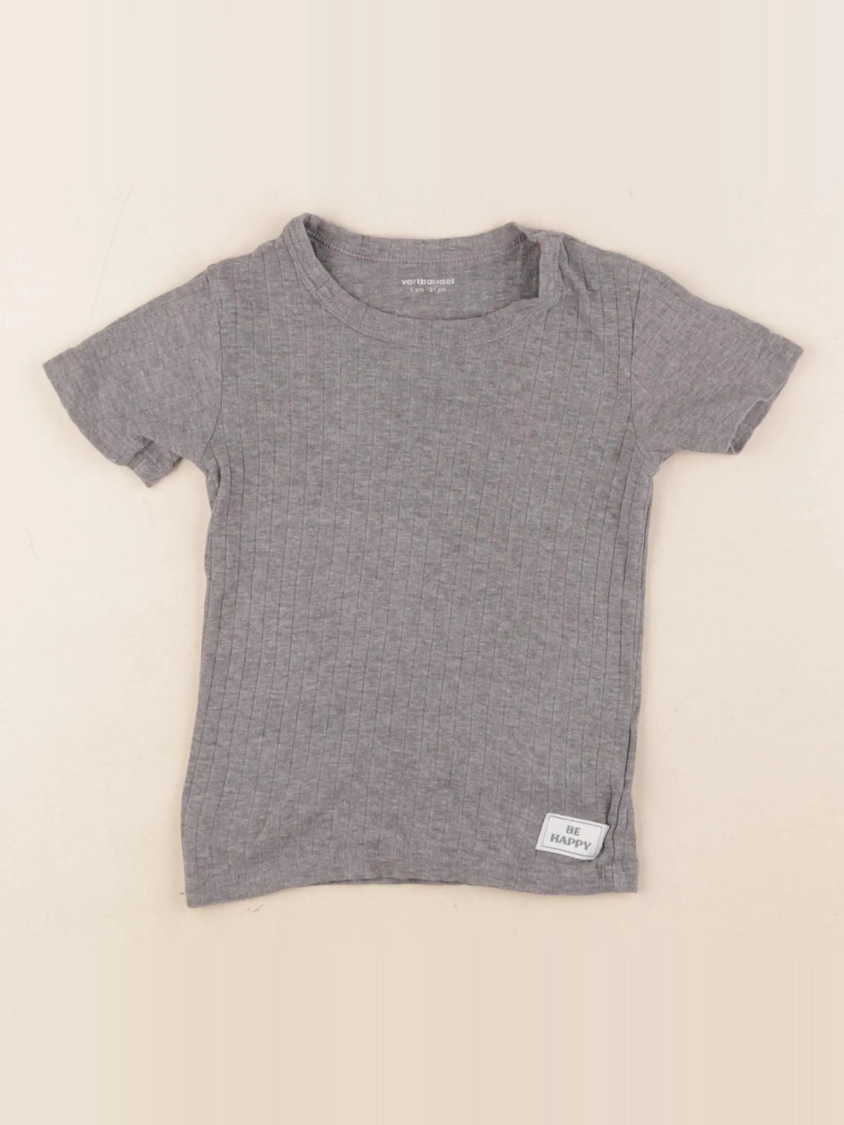 Vertbaudet - maillot de corps gris - 3 ans